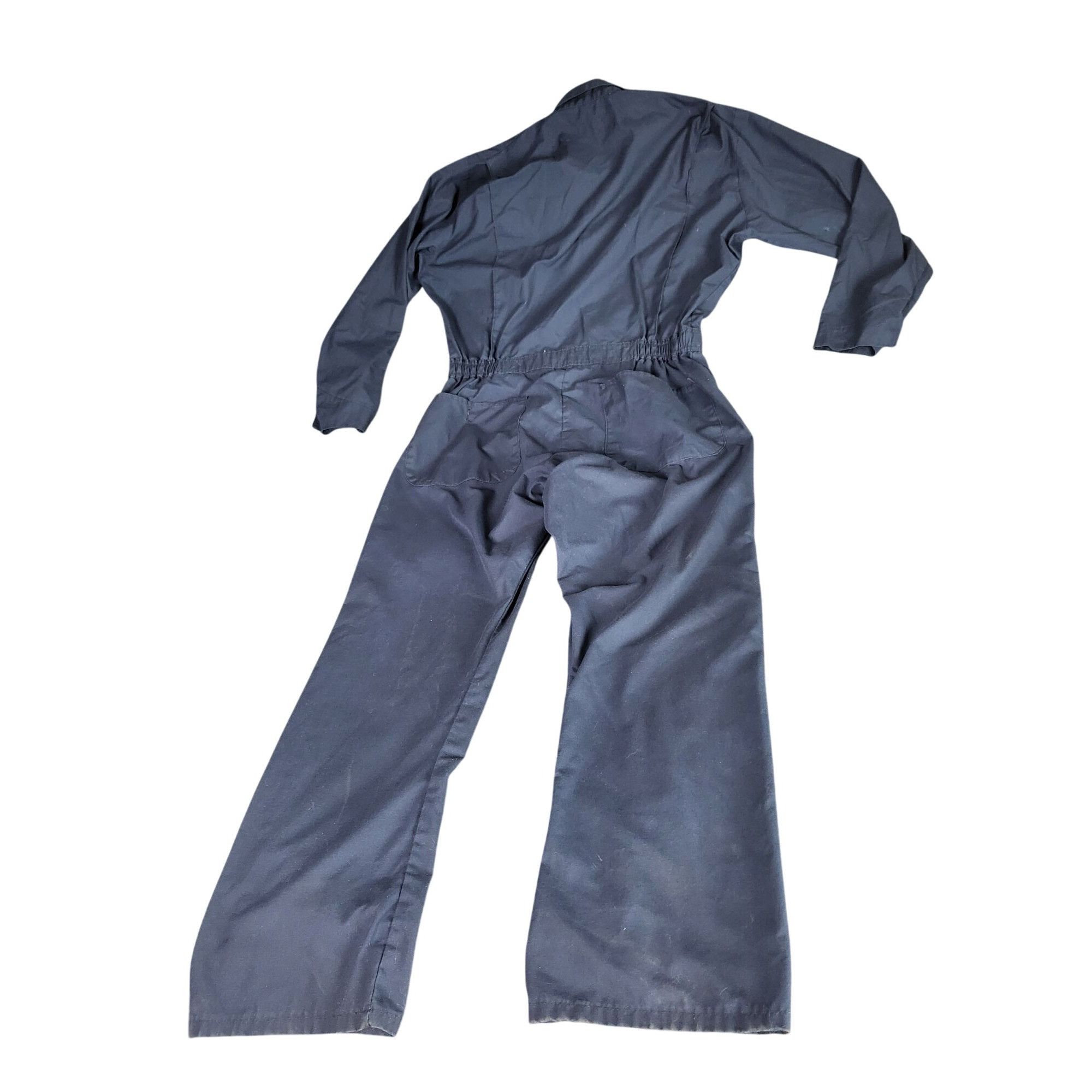 Garment Reproduction of Workers Red Kap Coveralls Blue Men Sz L One Piece Jumpsuit Mechanic Size US 38 / EU 54 - 7 Thumbnail