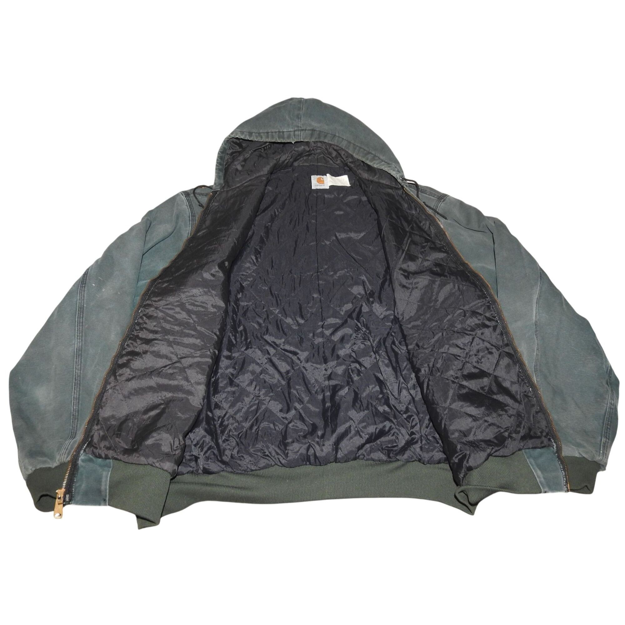 Carhartt Vintage Carhartt Jacket Green Canvas Quilted Union Made 90s Size US XXL / EU 58 / 5 - 8 Thumbnail