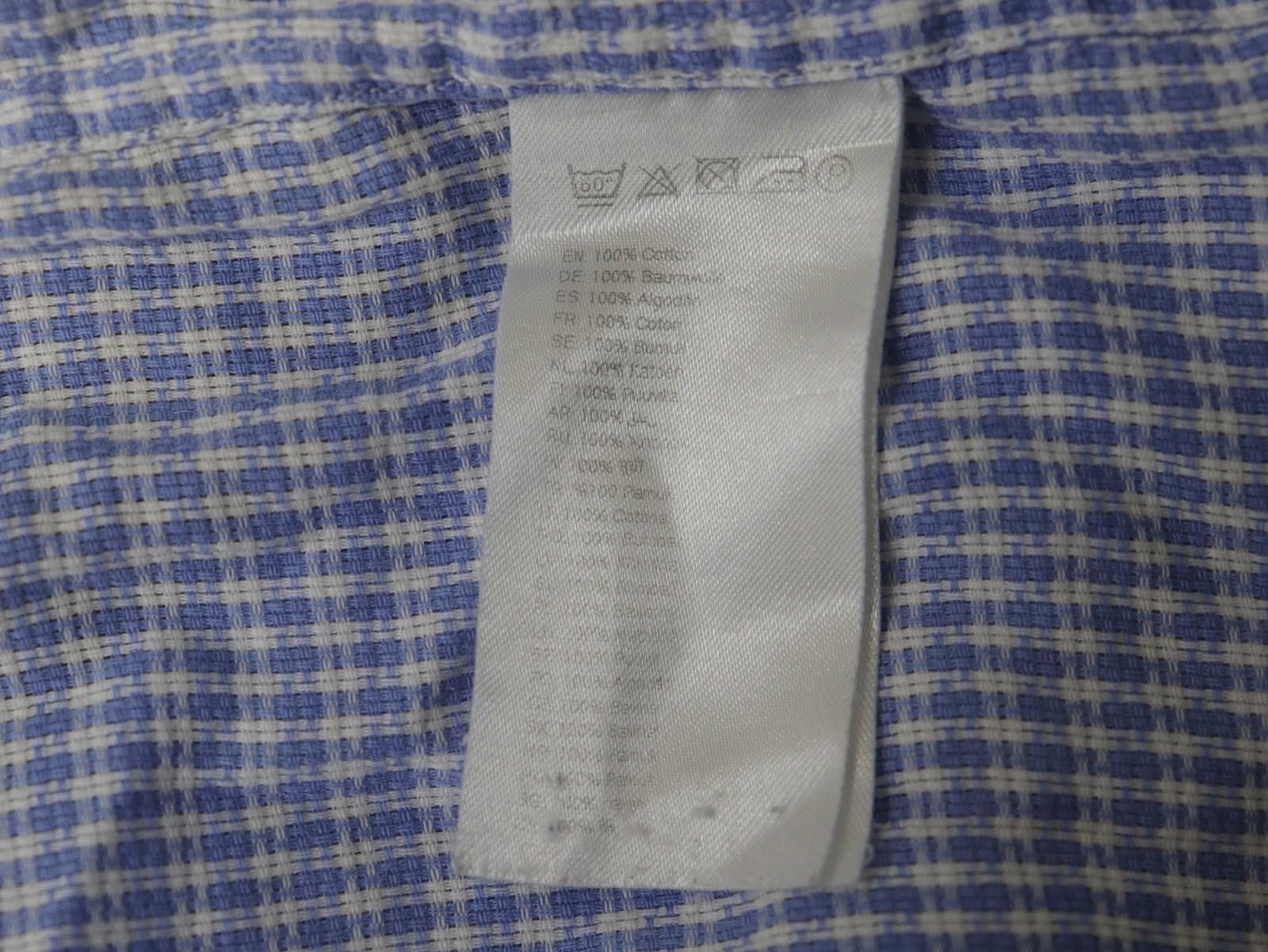 Eton Eton Multicolor Striped Cotton Slim Dress Shirt Size S/38 Size 38R - 12 Thumbnail