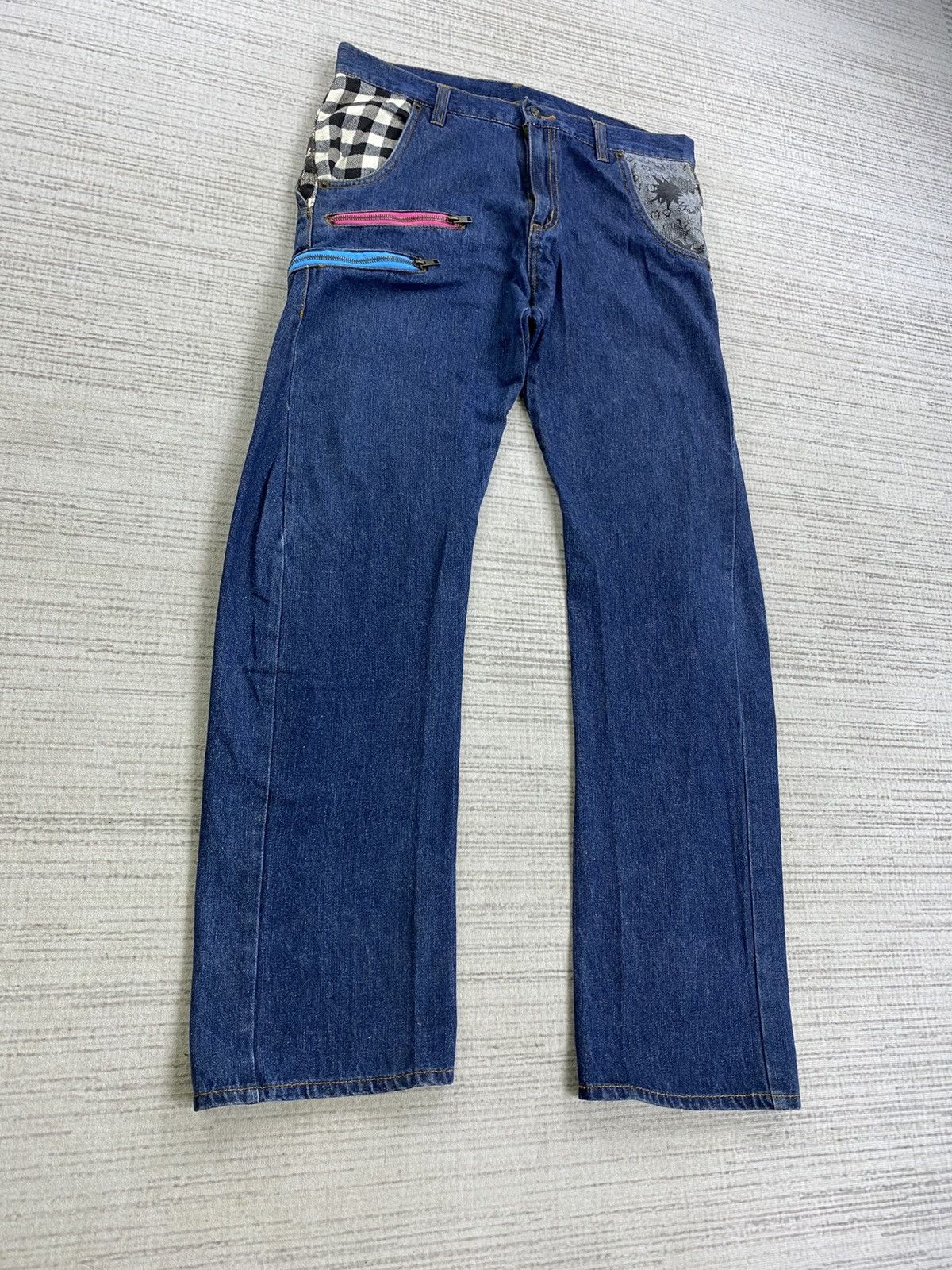 Hysteric Glamour 🔥RARE Hysteric Glamour Style Double Waist Punk Design Jean Size US 34 / EU 50 - 4 Thumbnail
