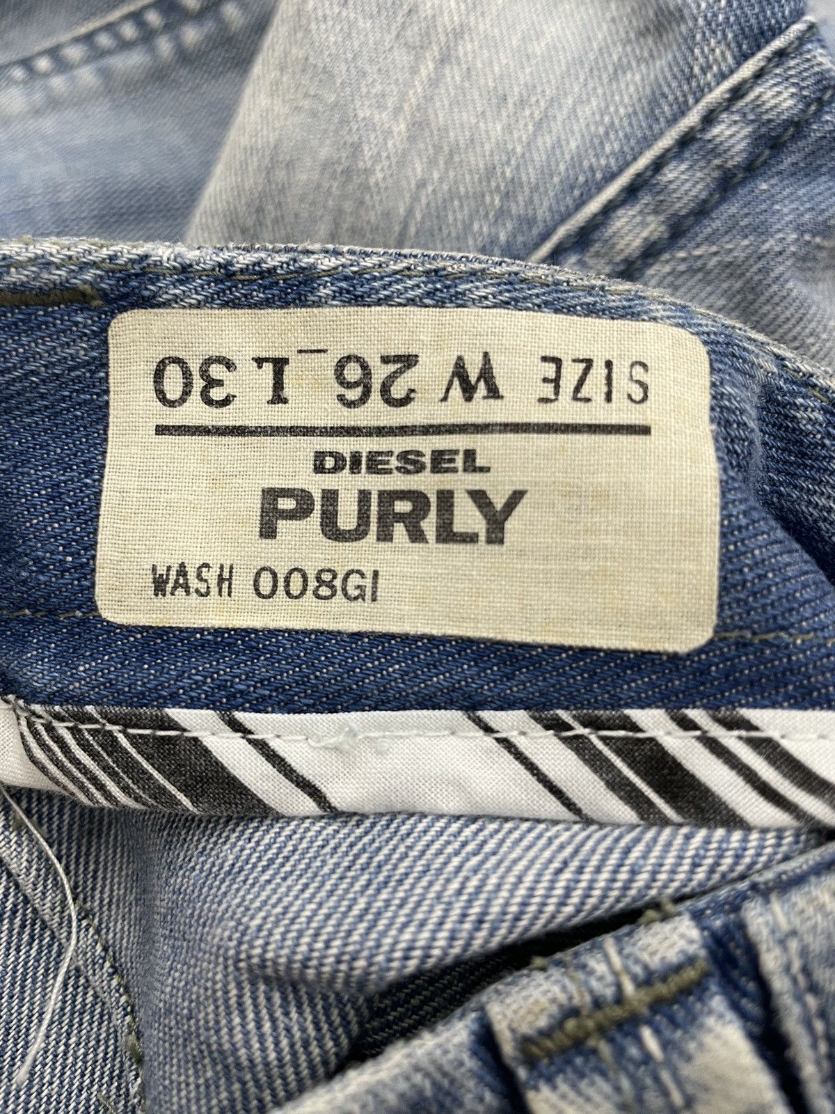 Diesel Diesel Purly Wide Leg Flare Old Money Italian Style Size US 29 - 20 Thumbnail
