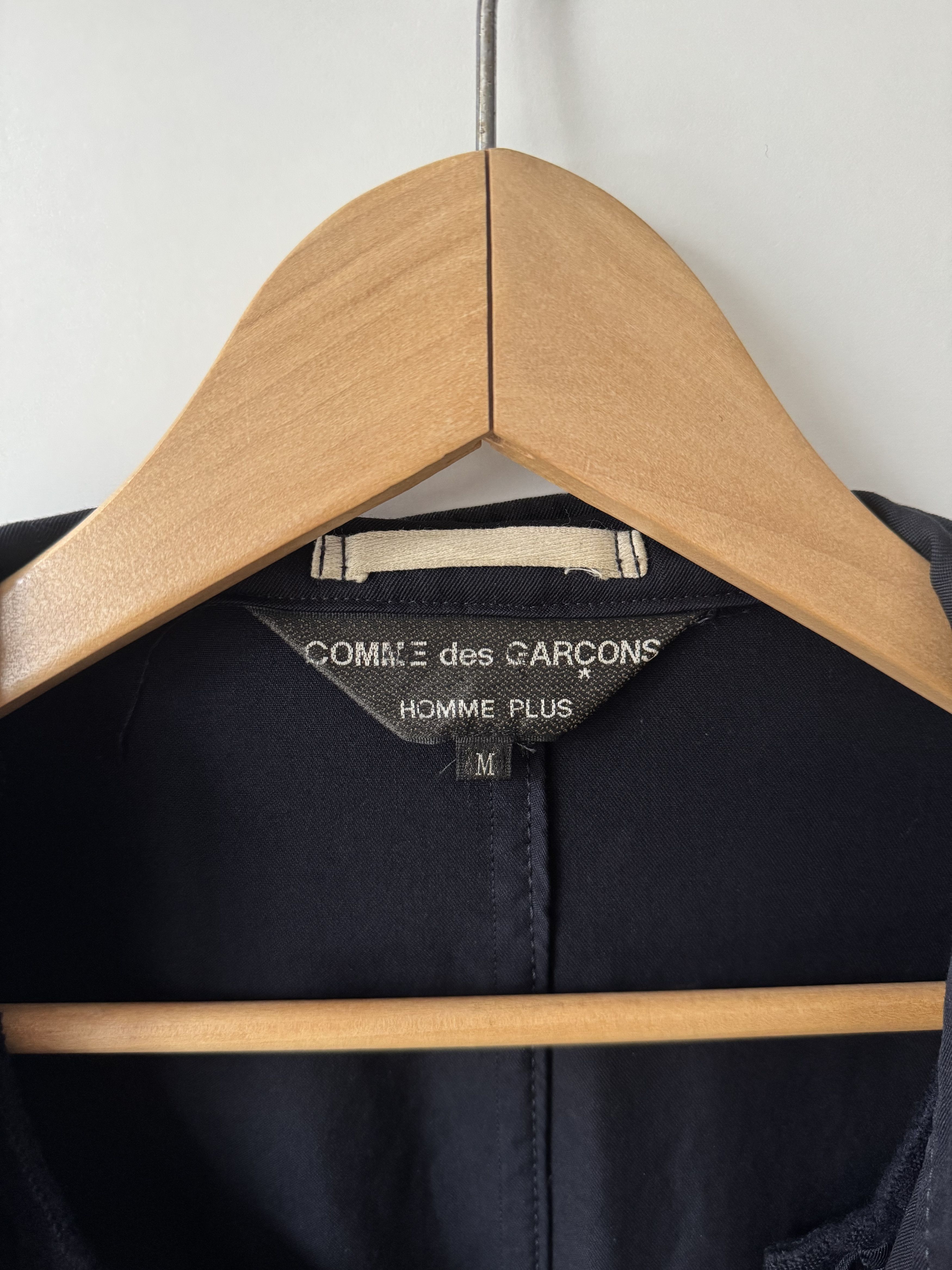 Comme des Garcons Homme Plus [M] Navy Trench Coat (FW10) Size US M / EU 48-50 / 2 - 7 Thumbnail