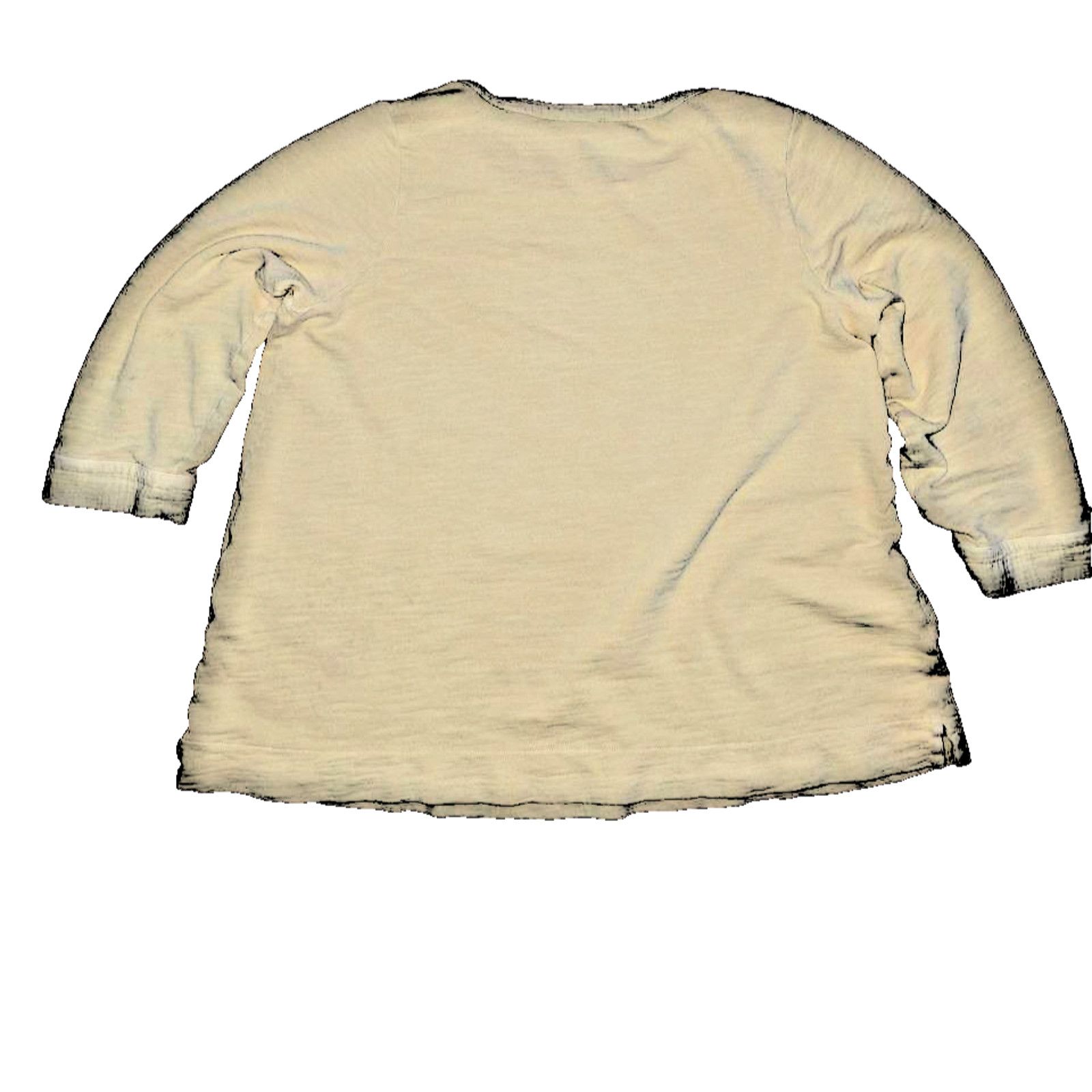 & Other Stories J.JILL Golden Yellow 100% Organic Cotton Knit 2X A001499 Size XXL / US 16-18 / IT 52-54 - 2 Thumbnail