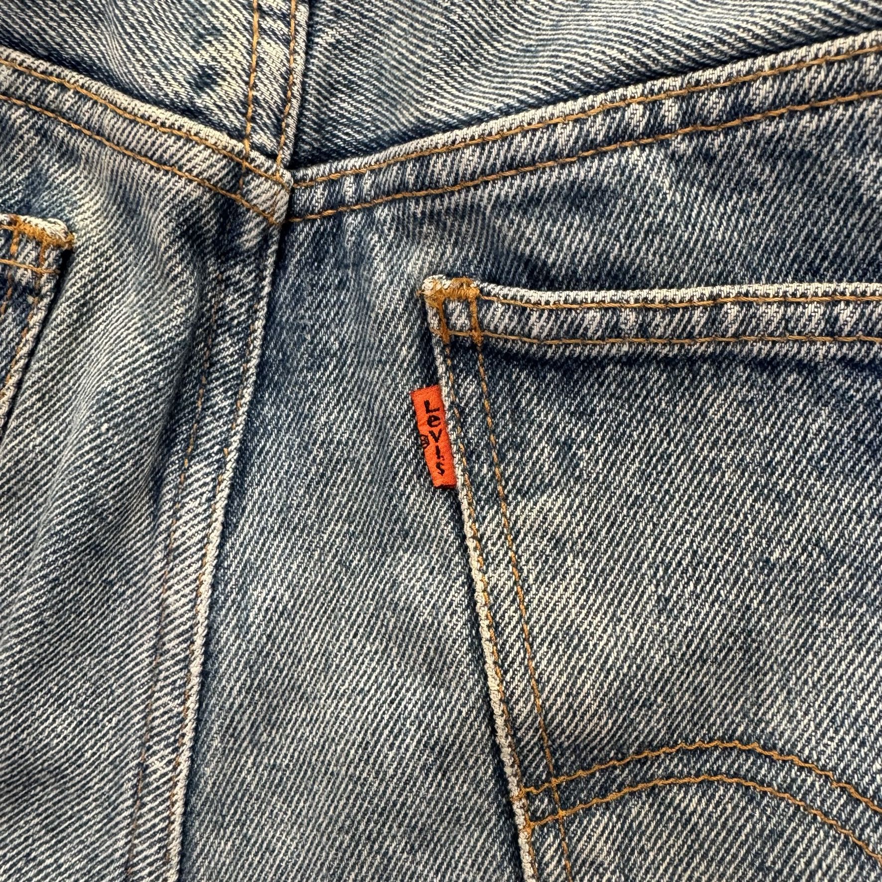 Levi's × Levi's Vintage Clothing Levi's 416 Orange Tab tapered stonewash jeans Size US 36 / EU 52 - 14 Thumbnail