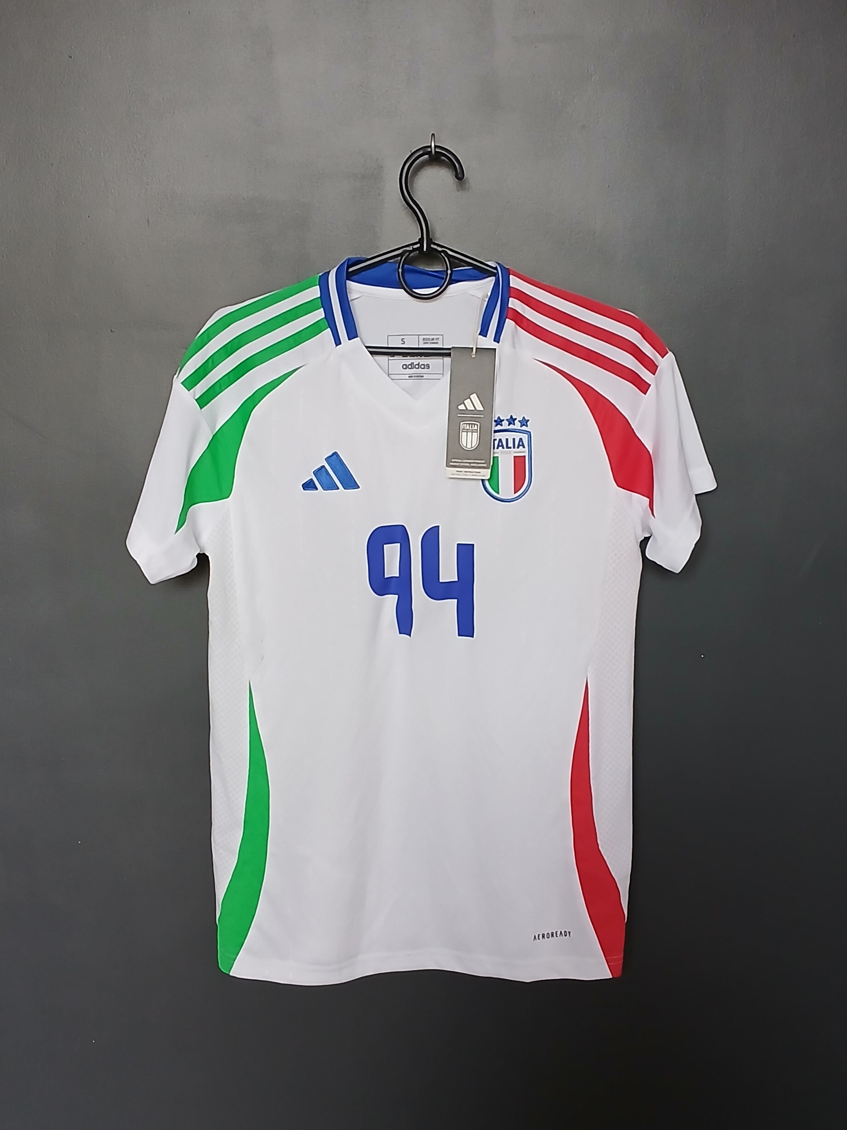 Adidas New Italy Football National Team 24/25 Away Jersey T-Shirt Size S / US 4 / IT 40 - 1 Thumbnail