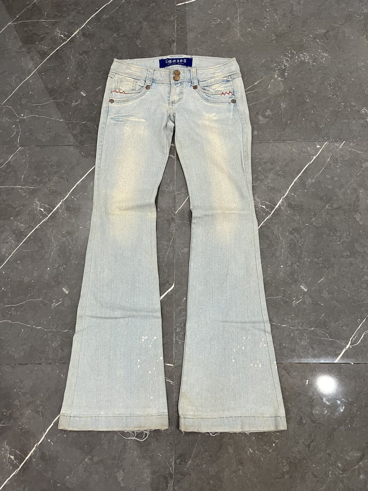 Japanese Brand Egoist flared jeans Size 30" / US 8 / IT 44 - 1 Thumbnail