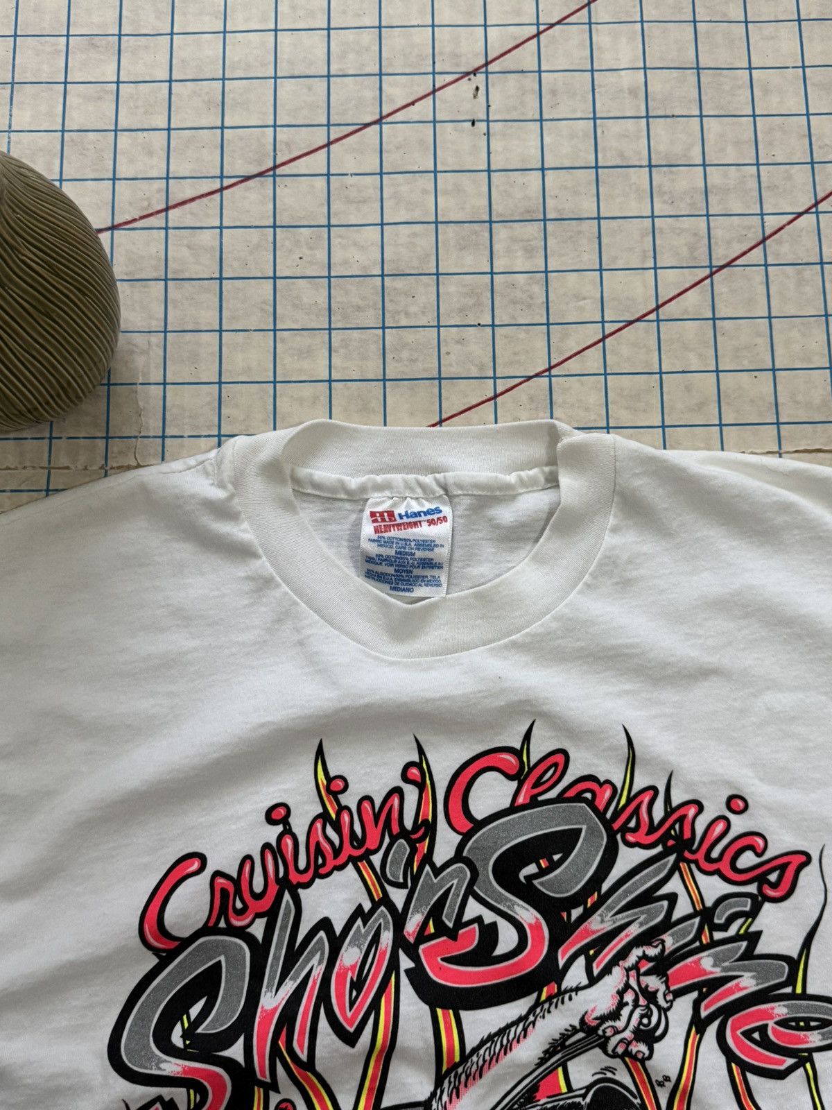 Vintage Vintage Hot Rod Graphic Racing Tee Sho’n Shine Mens Medium Size US M / EU 48-50 / 2 - 7 Thumbnail