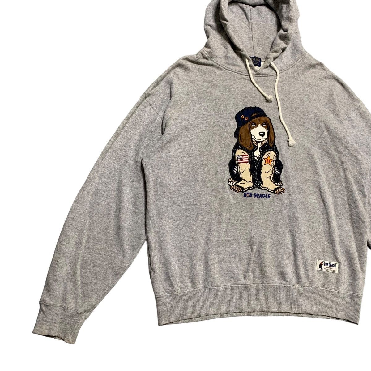 Japanese Brand East Boy For Men Bob Beagle Hoodie Size US L / EU 52-54 / 3 - 2 Thumbnail