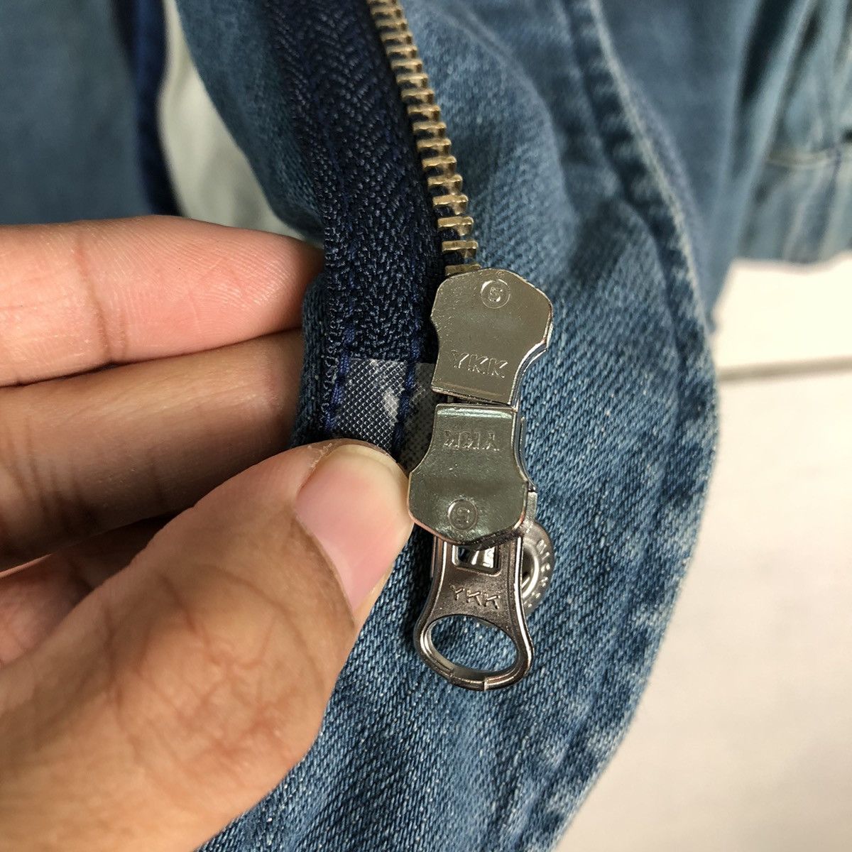 Hysteric Glamour 🔥Denim Bondage Biker Jacket Parachute X Girl Japan Size US S / EU 44-46 / 1 - 19 Thumbnail