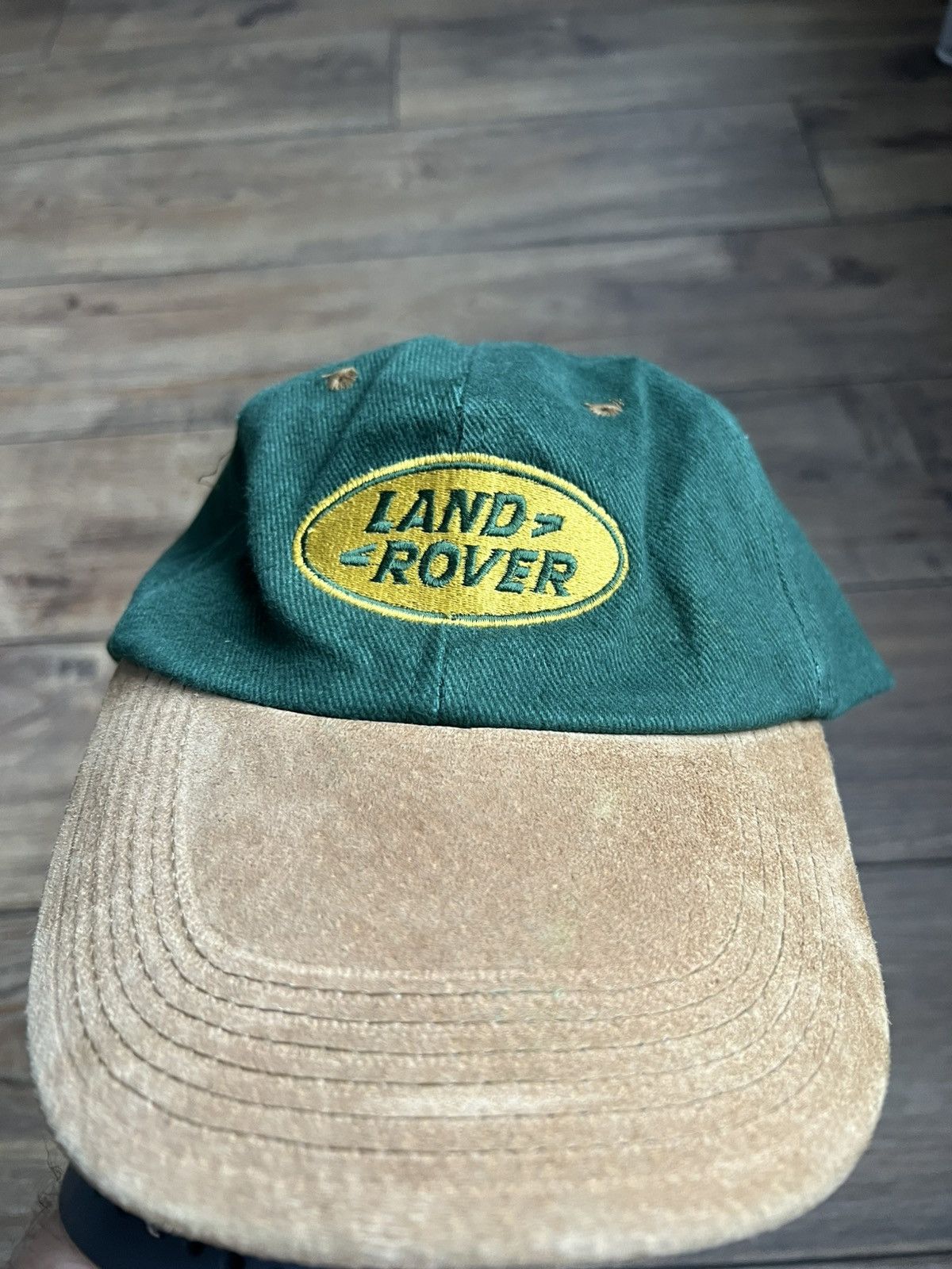 Vintage VINTAGE CAP LAND ROVER RACING AUTO Size ONE SIZE - 3 Thumbnail