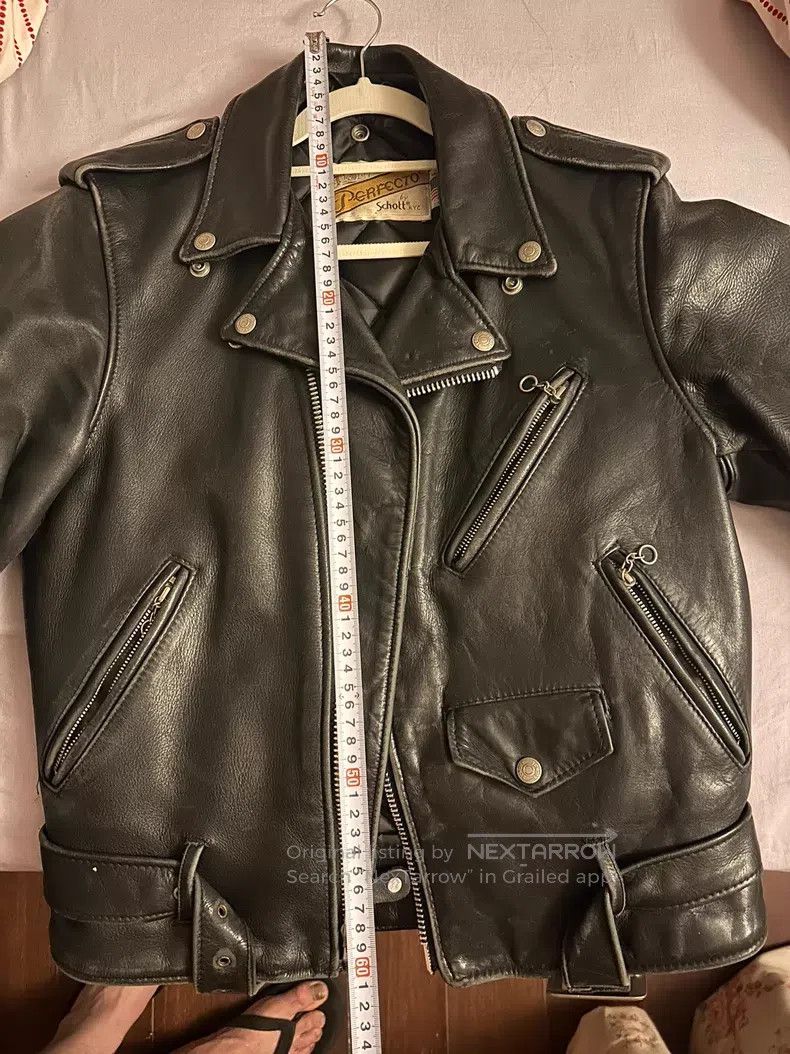 Schott Leather coat Size US S / EU 44-46 / 1 - 9 Thumbnail