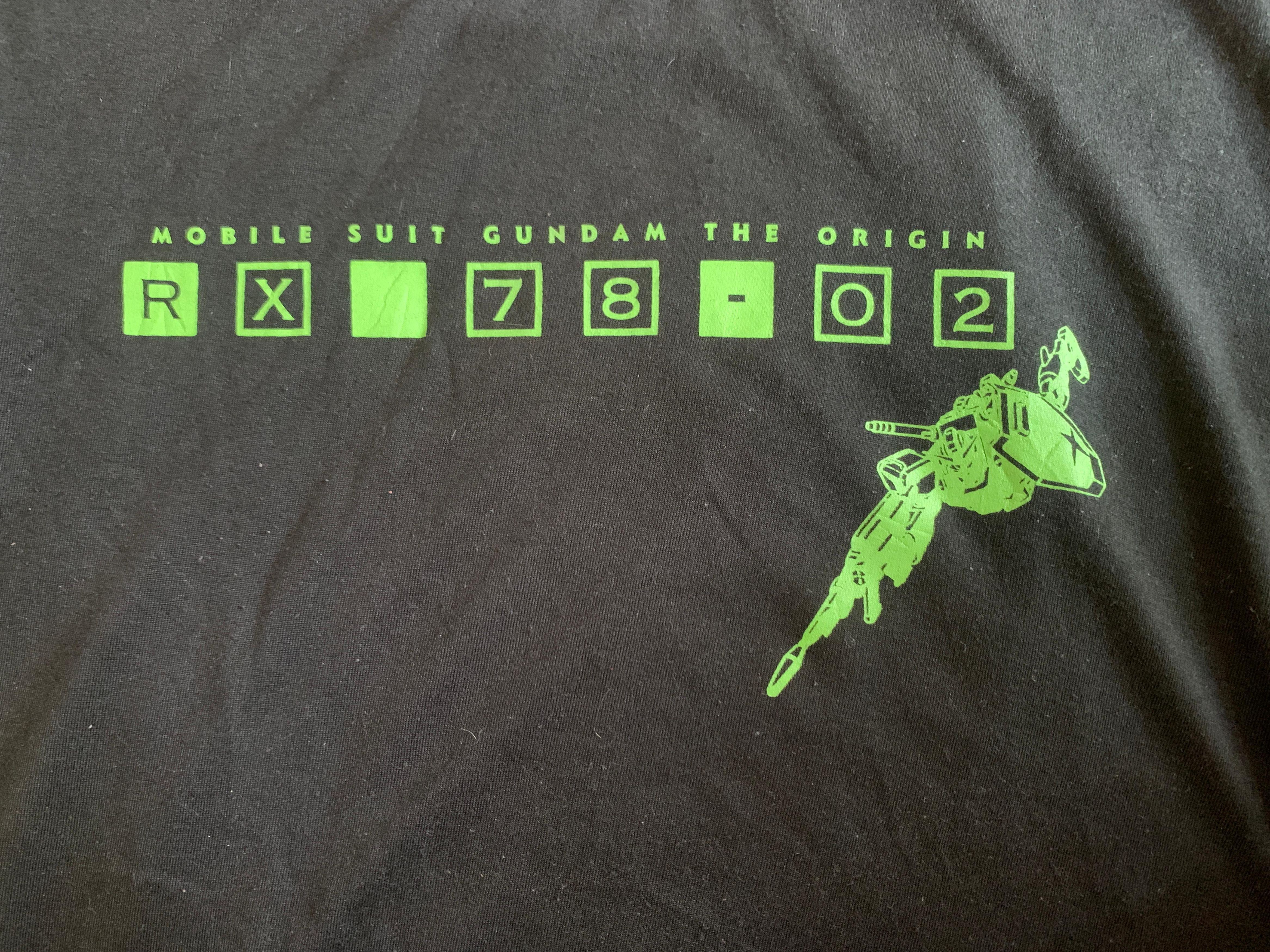 Anime × Japanese Brand T-shirt mobile suit Gundam the origin RX 78-02 limited Size US S / EU 44-46 / 1 - 2 Thumbnail