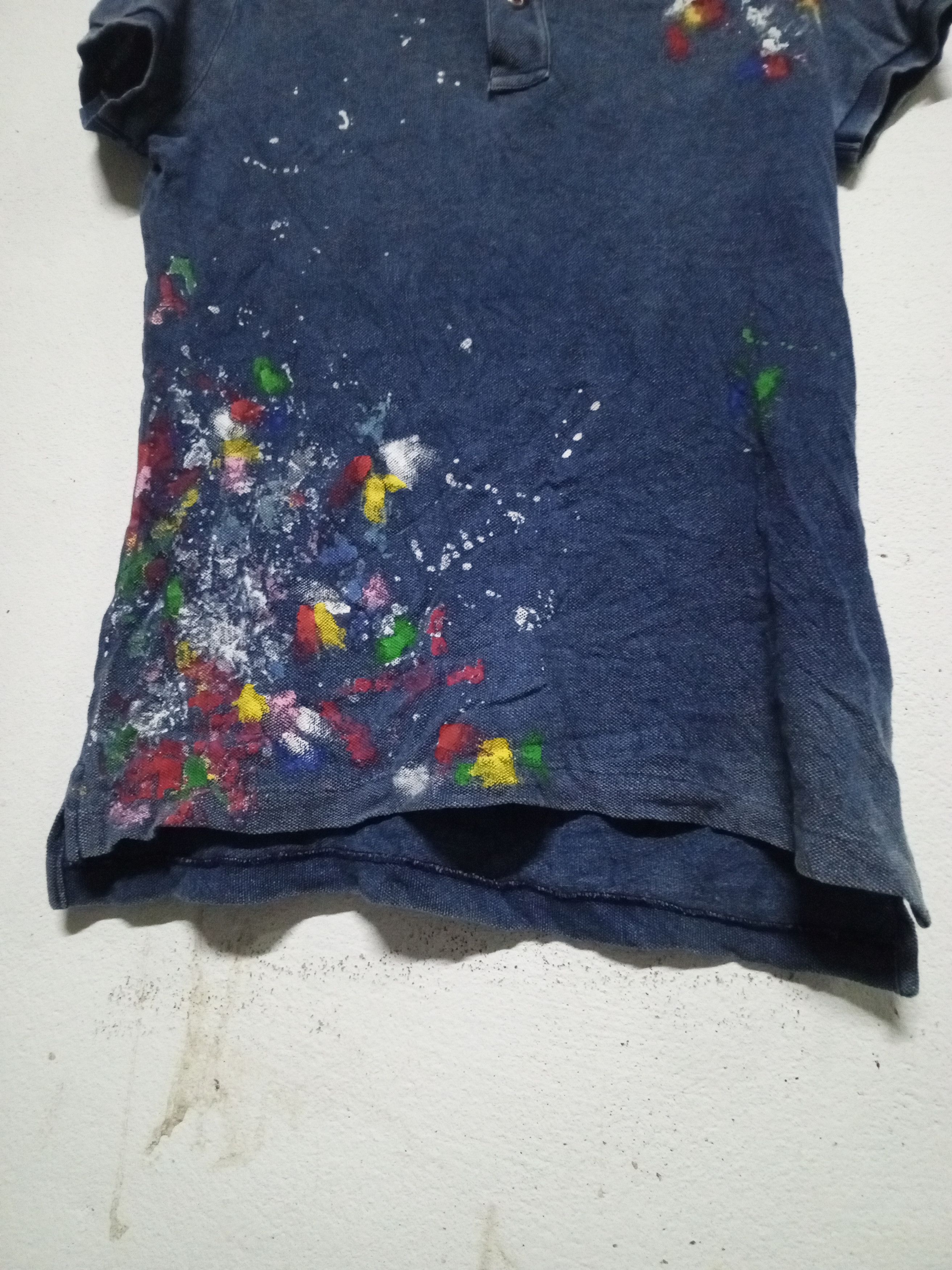 Polo Ralph Lauren RL SKINNY POLO R-67 MULTICOLOR RARE Size XS / US 0-2 / IT 36-38 - 5 Thumbnail