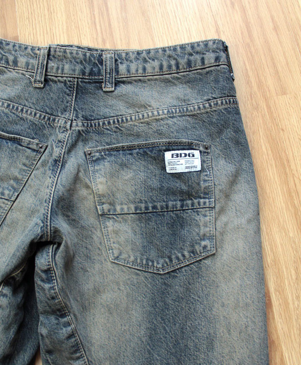 Bdg 🔥 Vintage BDG Baggy Washed Faded Y2K Pants Jeans Trousers Size US 28 / EU 44 - 4 Thumbnail