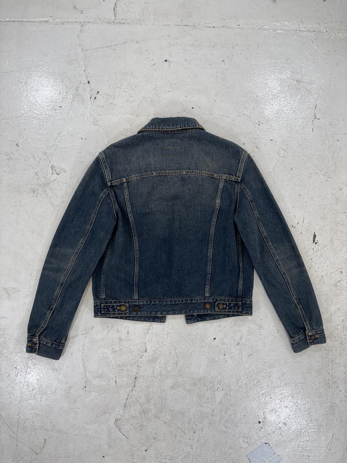 Saint Laurent Paris Saint Laurent Paris rust Denim Jacket Size US S / EU 44-46 / 1 - 2 Thumbnail