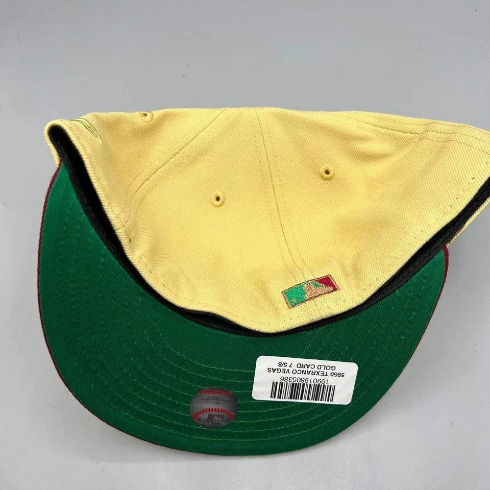 New Era Texas Ranger Hat Men 7 5/8 59Fifty New Era MLB Fitted Cap Size ONE SIZE - 6 Thumbnail