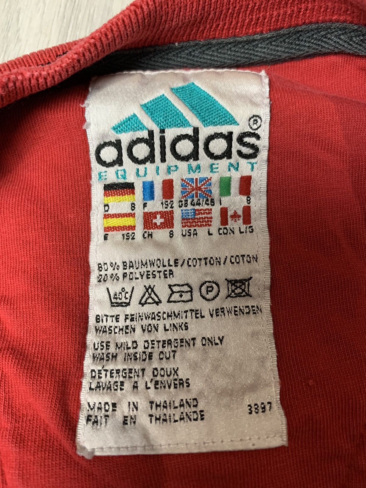 Vintage Vintage Sweatshirt Adidas Equipment Size US L / EU 52-54 / 3 - 7 Thumbnail