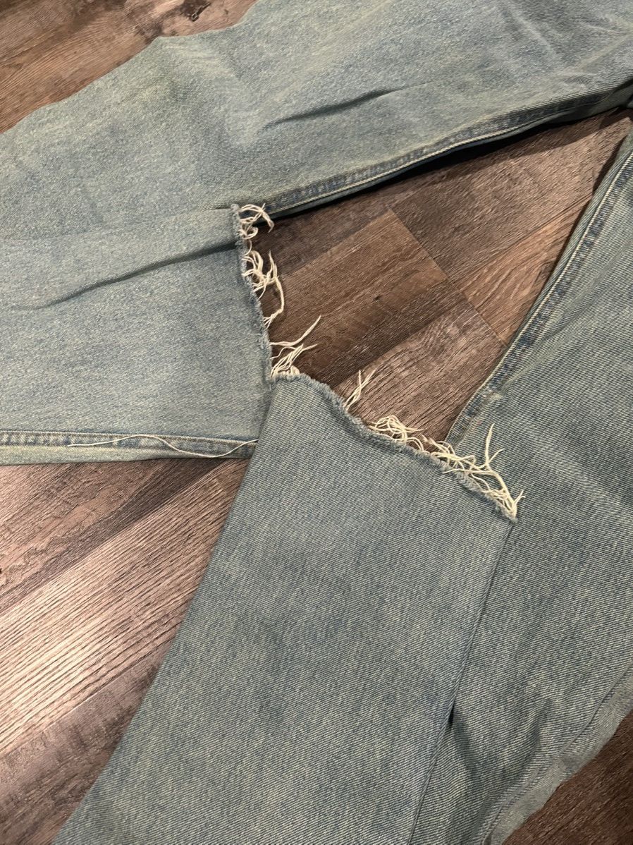 Other Vale Lives Light Wash Stacked Jeans Size US 32 / EU 48 - 2 Thumbnail