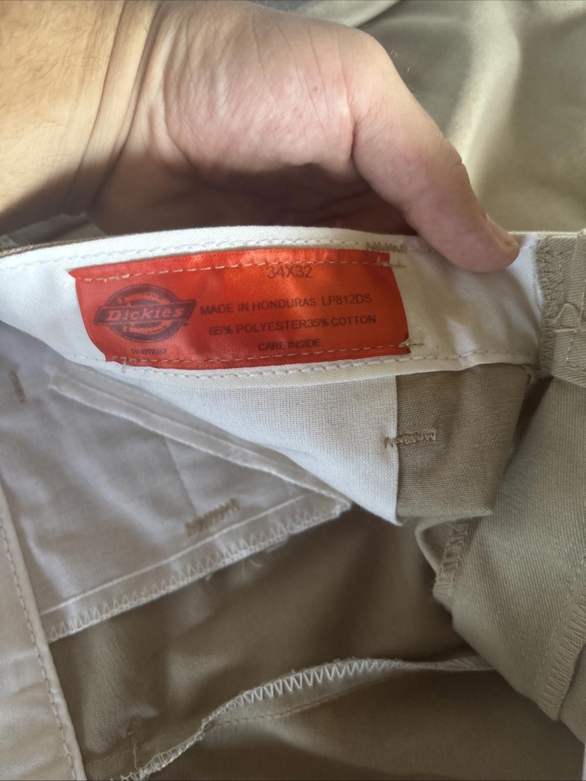 Dickies Dickies Double-Knee Twill Workwear 34X32 Pants Baggy Men's Size US 34 / EU 50 - 2 Thumbnail