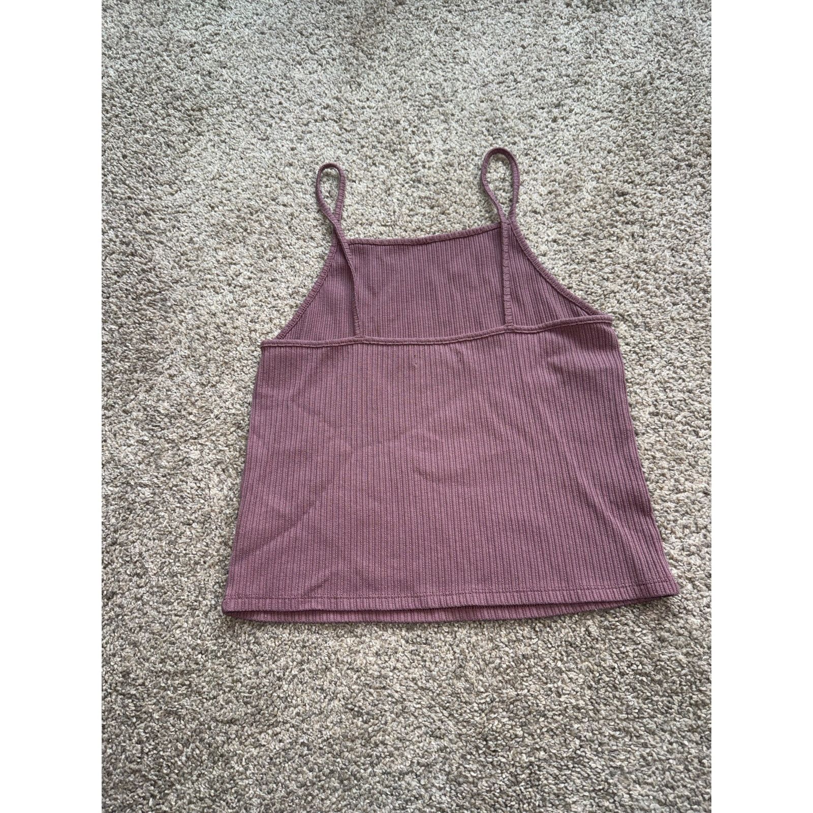 American Eagle Outfitters American Eagle - Square Neck Cami - Mauve Purple, Medium Size M / US 6-8 / IT 42-44 - 2 Thumbnail