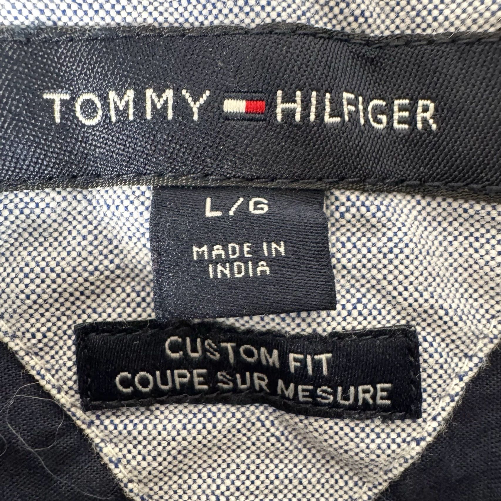 Tommy Hilfiger Tommy Hilfiger Shirt Sz L Button-Up Nautical Preppy Coastal Summer Spring Men Size US L / EU 52-54 / 3 - 5 Thumbnail