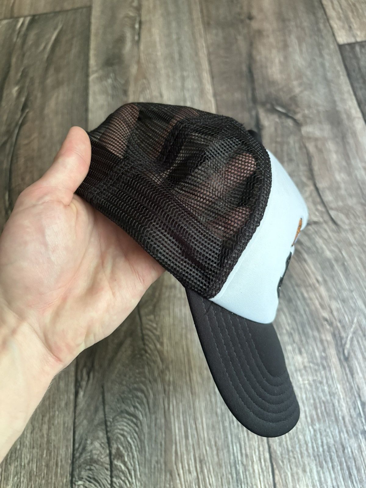 Von Dutch Von Dutch Trucker Hat Black White Flying Eyeball Cap Size ONE SIZE - 6 Thumbnail