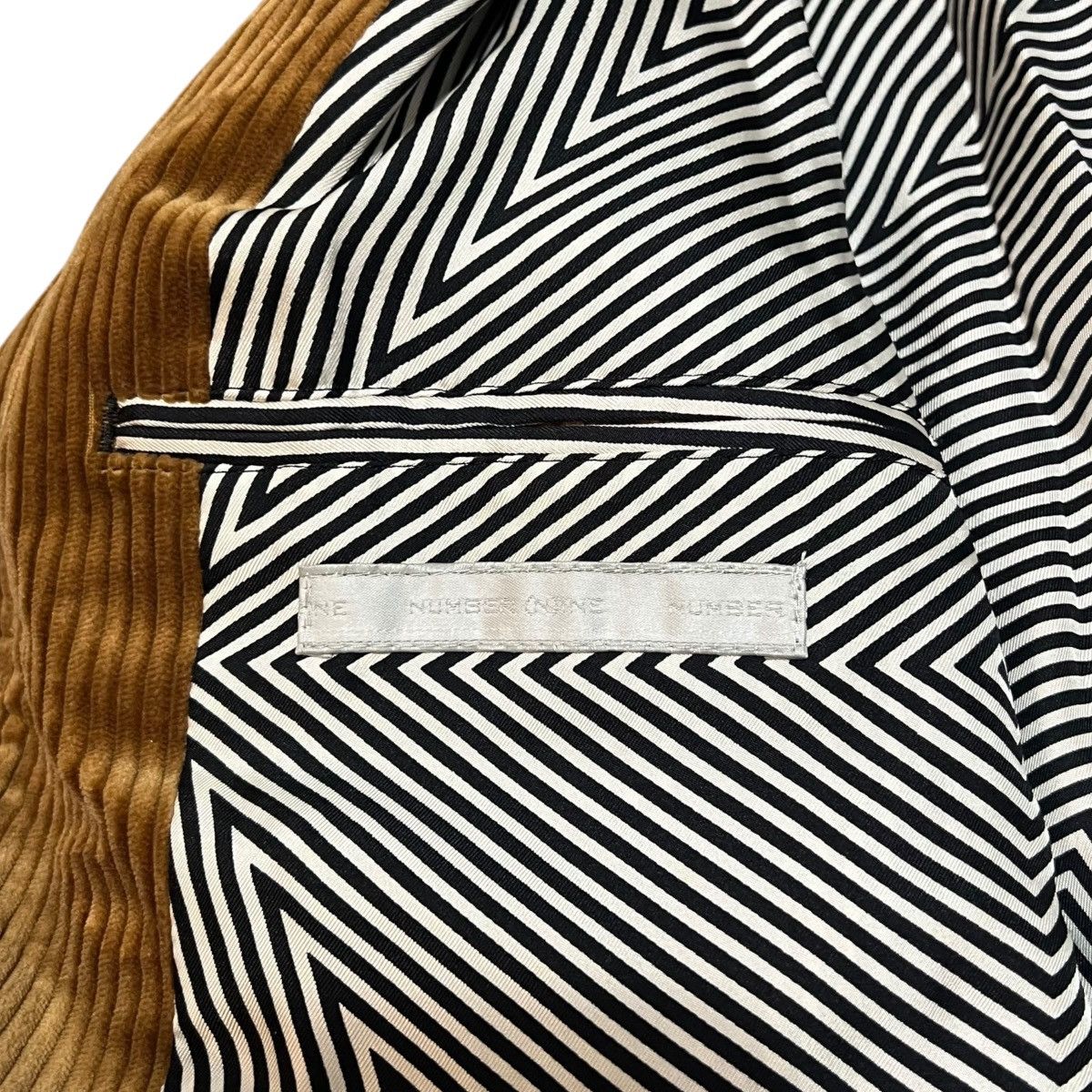 Number (N)ine NUMBER (N)INE STANDARD Corduroy Motorcycle Jacket Size US M / EU 48-50 / 2 - 7 Thumbnail