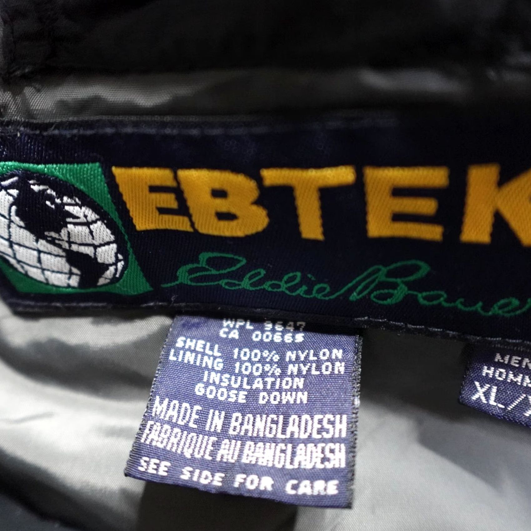 Eddie Bauer VINTAGE Eddie Bauer Vest XL Black Down Filled Puffer Quilted, Full Zip, Men Size US XL / EU 56 / 4 - 3 Thumbnail