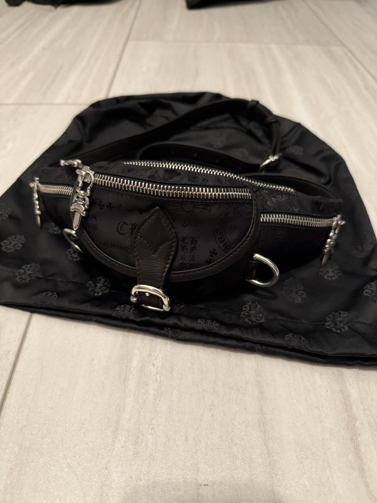 Chrome Hearts Chrome Hearts Snat Pack Mini Leather | Grailed