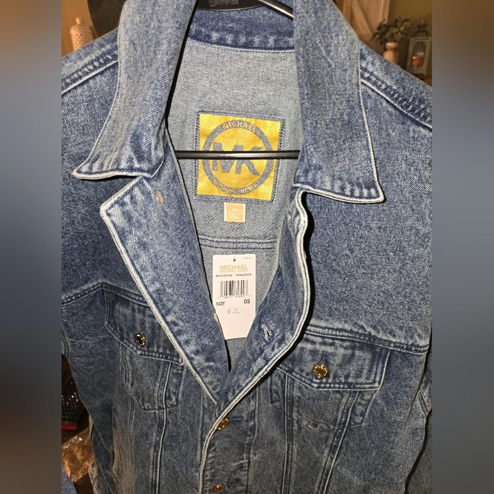 Michael Kors Michael Kors Oversized Denim Jacket Size US M / EU 48-50 / 2 - 4 Thumbnail