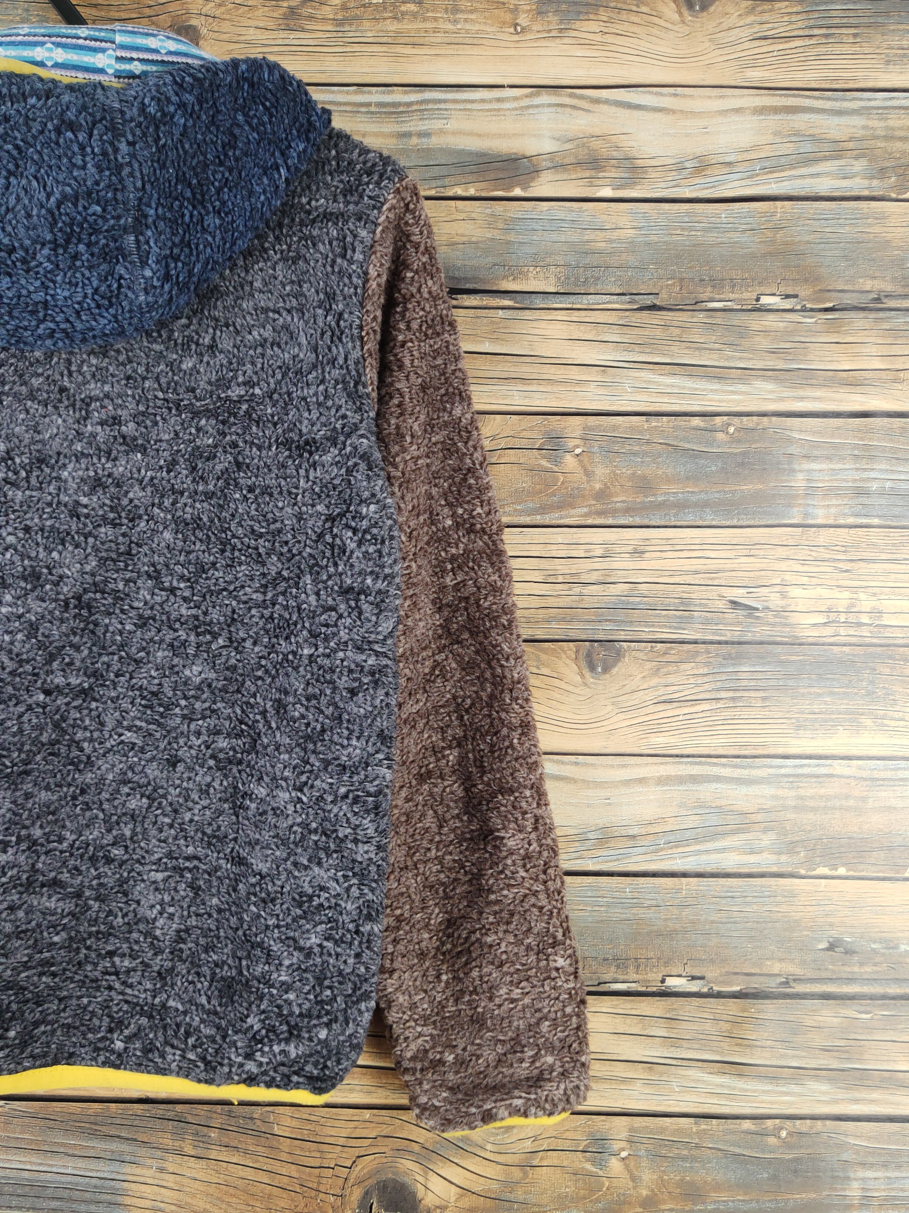 Japanese Brand × Vintage DL Gold Coast Black Brown Fur Mohair Hoodie Sweaters #883 Size US S / EU 44-46 / 1 - 9 Thumbnail