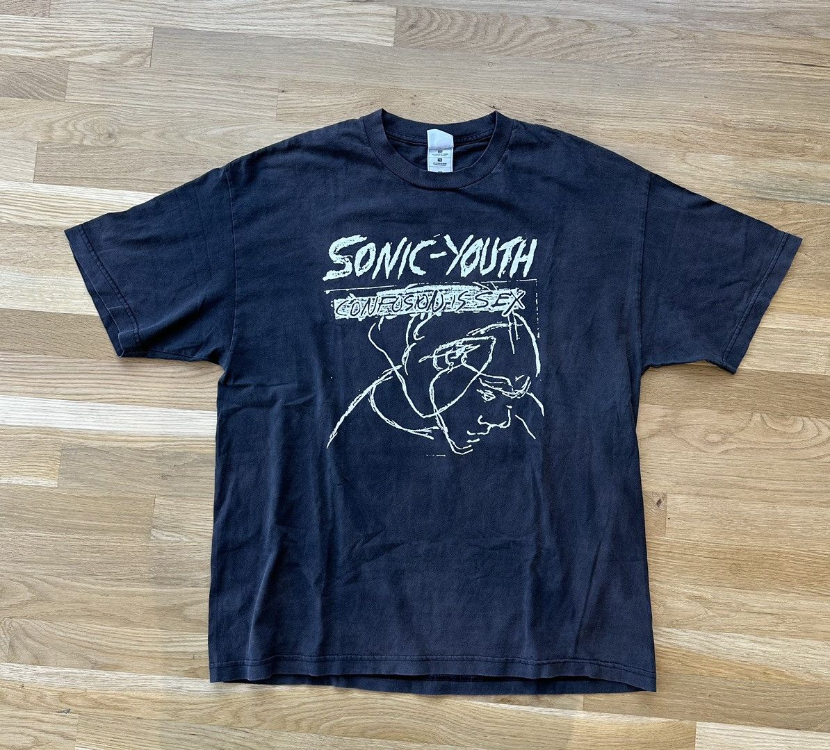 Vintage Vintage Sonic Youth Confusion is Sex shirt | Grailed