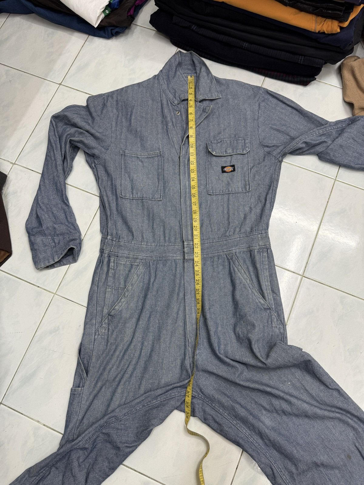 Dickies 🔥🔥🔥STEALS DICKIES DENIM COVERALL Size US 37 - 18 Thumbnail
