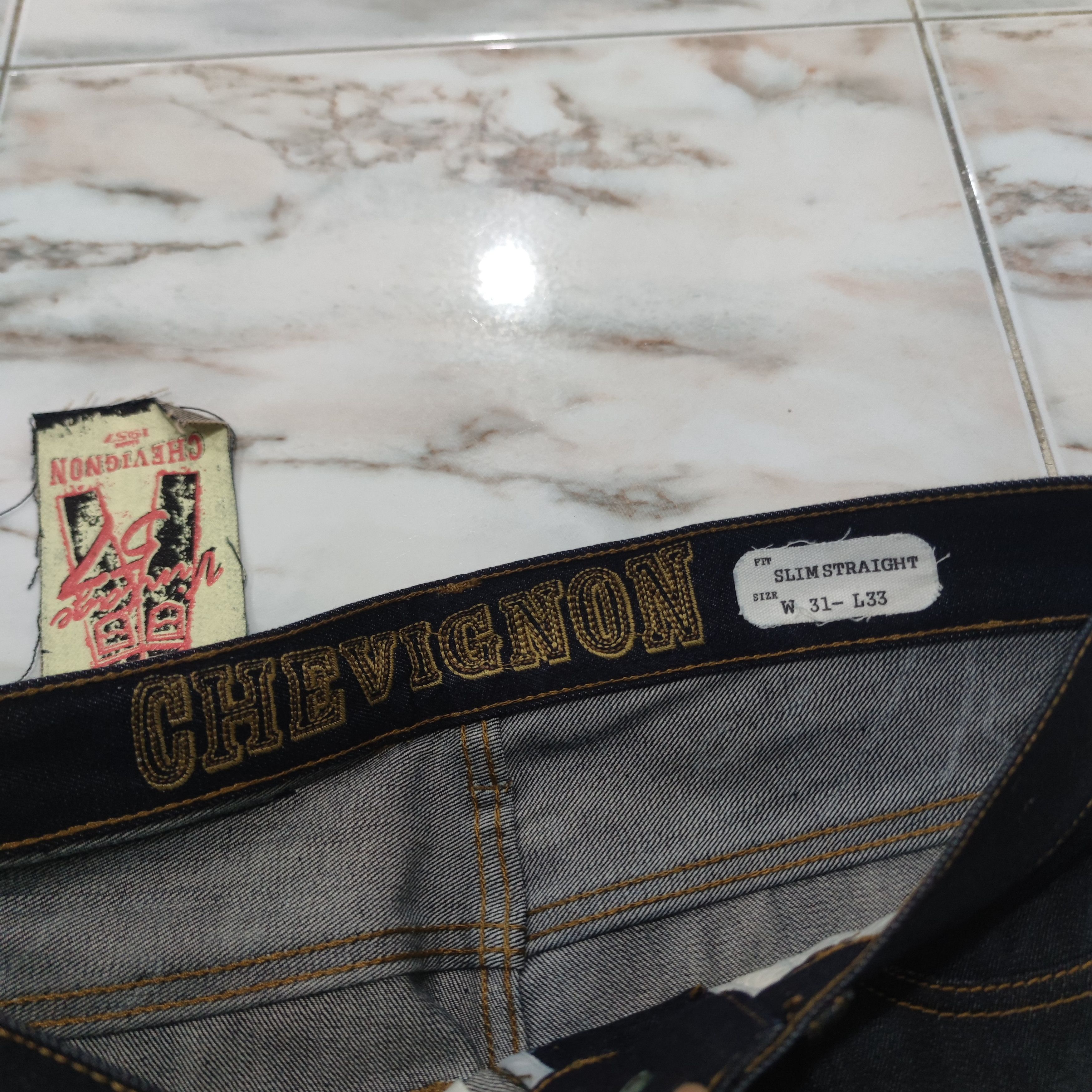 Chevignon CHEVIGNON SELVEDGE JEAN Size US 32 / EU 48 - 8 Thumbnail