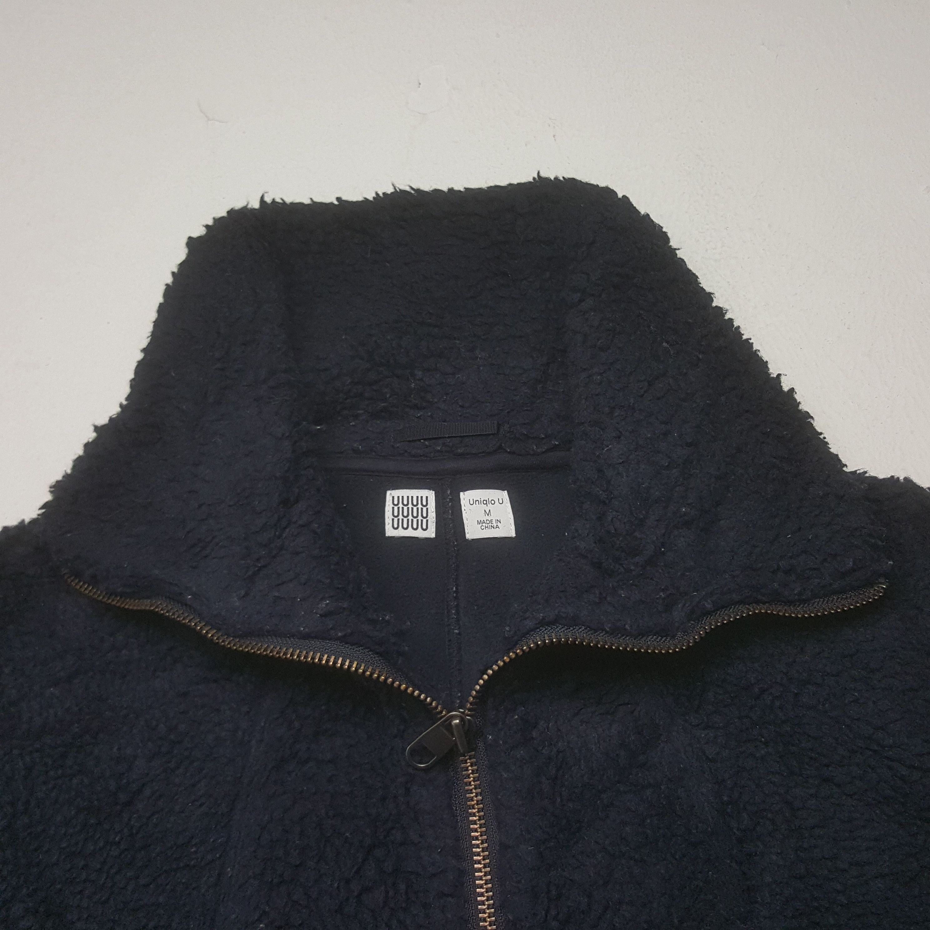 Undercover × Uniqlo × Vintage Vintage Uniqlo Undercover UUU Custom Big U Sherpa Jacket Size US M / EU 48-50 / 2 - 4 Thumbnail