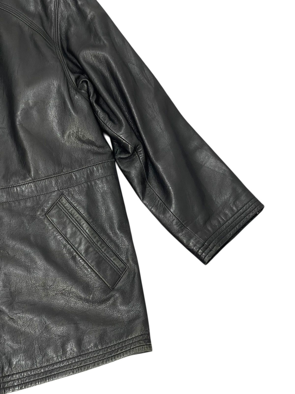 Pierre Balmain Leather Jacket Vtg 90s Pierre Balmain 7🟩2 Size US M / EU 48-50 / 2 - 5 Thumbnail