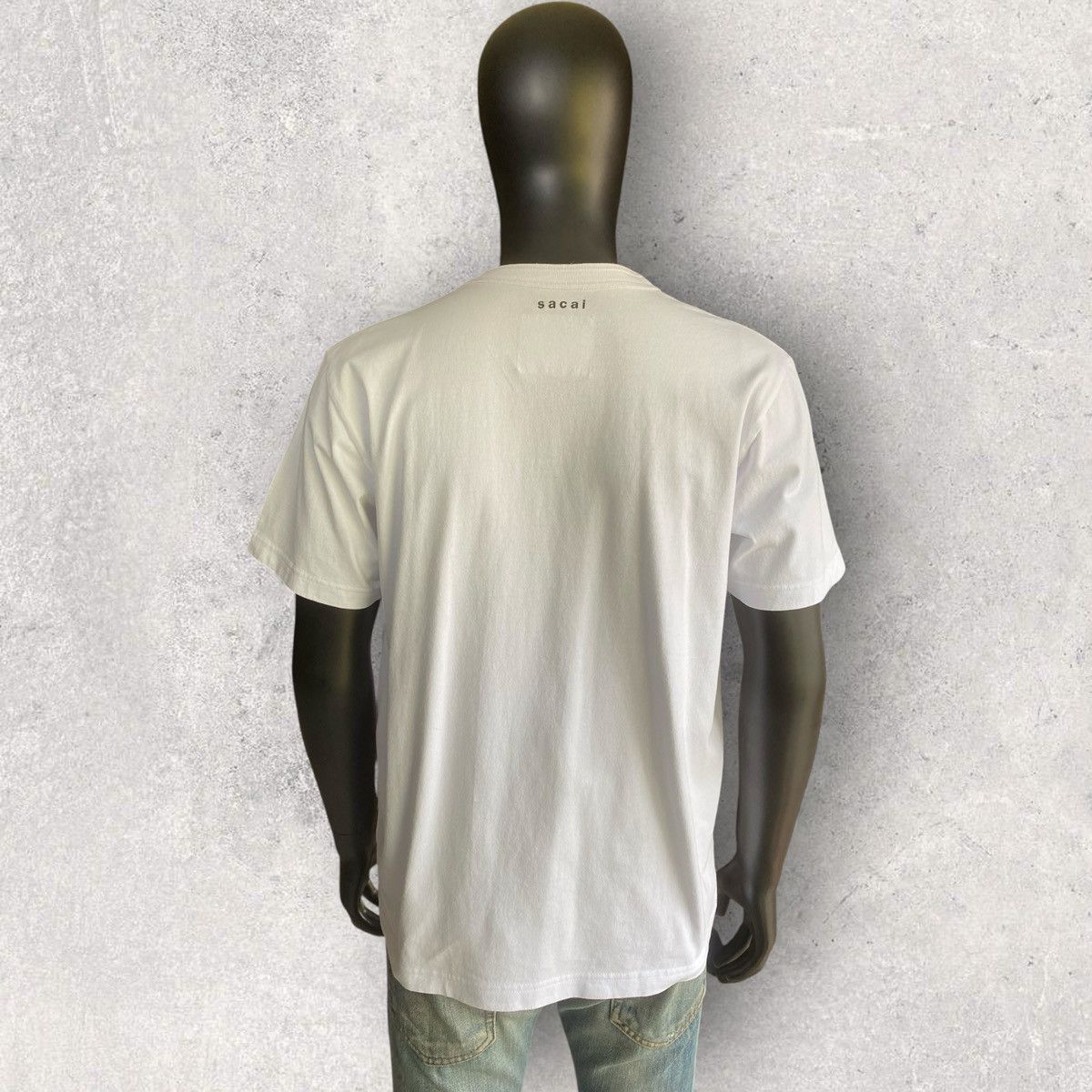 Sacai SS21 Transition T Shirt Size US M / EU 48-50 / 2 - 5 Thumbnail