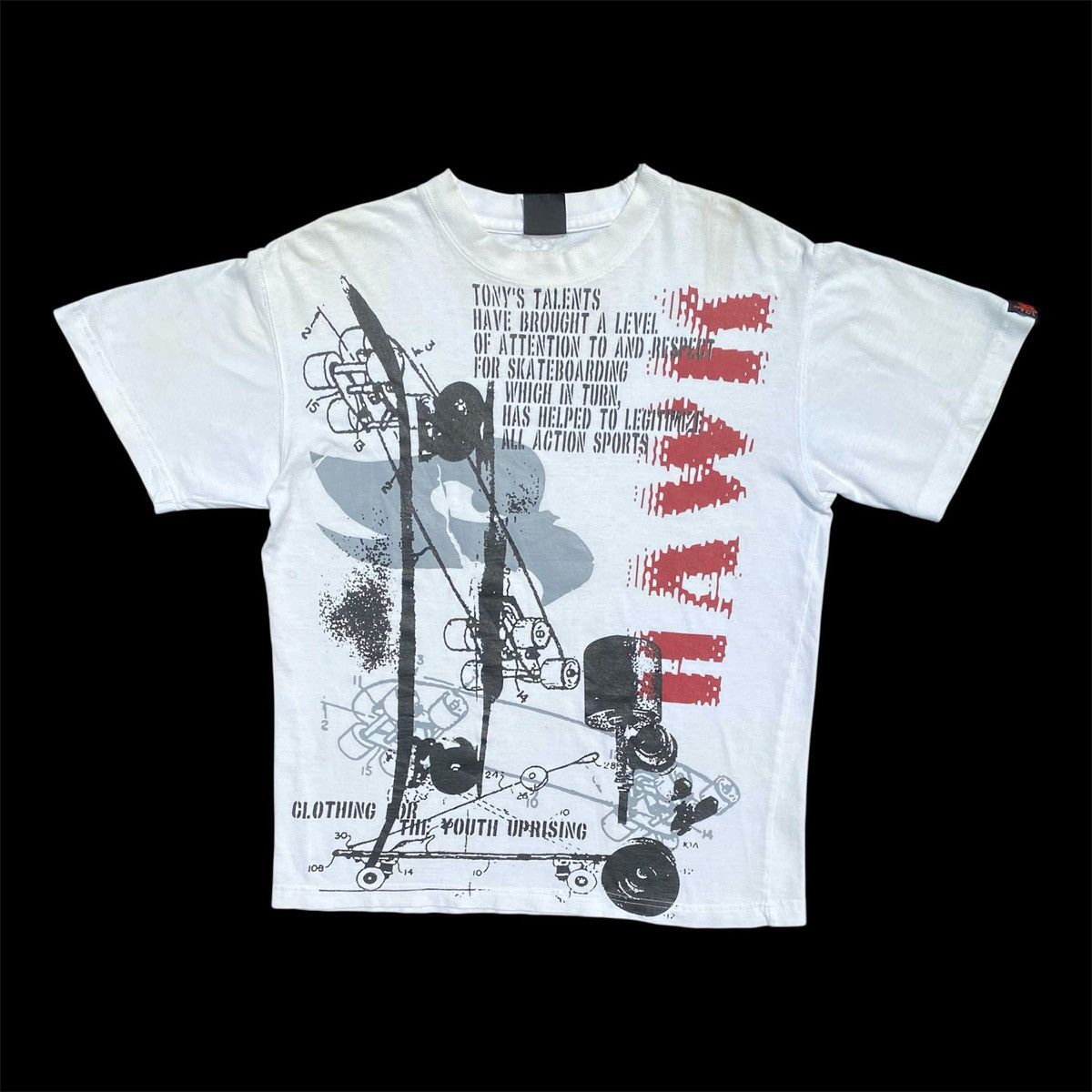 Vintage RARE ‼️ Tony Hawk Size US M / EU 48-50 / 2 - 1 Thumbnail