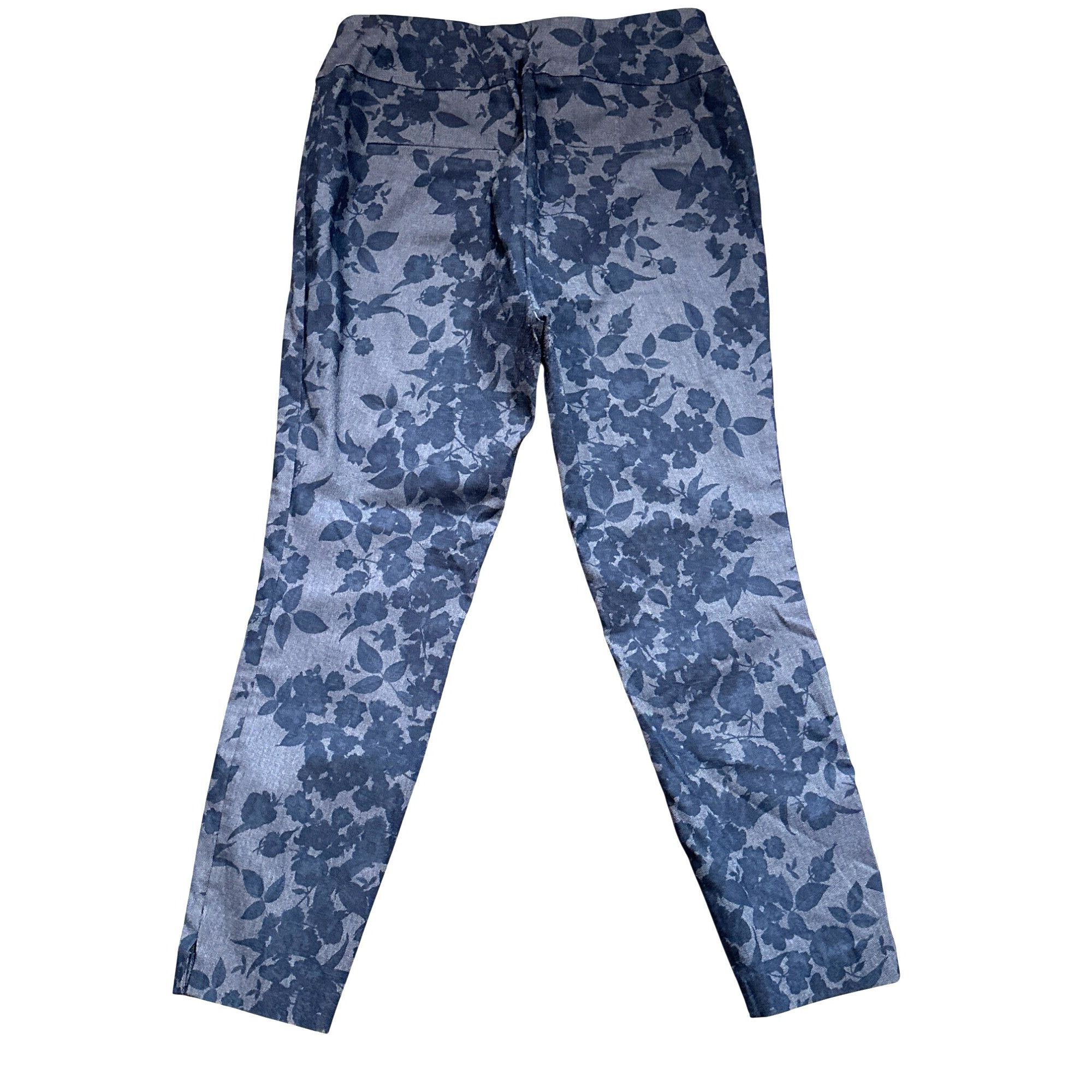 Other 7th Avenue Design Studio LG Floral Print Blue Tapered Sleek Size 30" / US 8 / IT 44 - 4 Thumbnail
