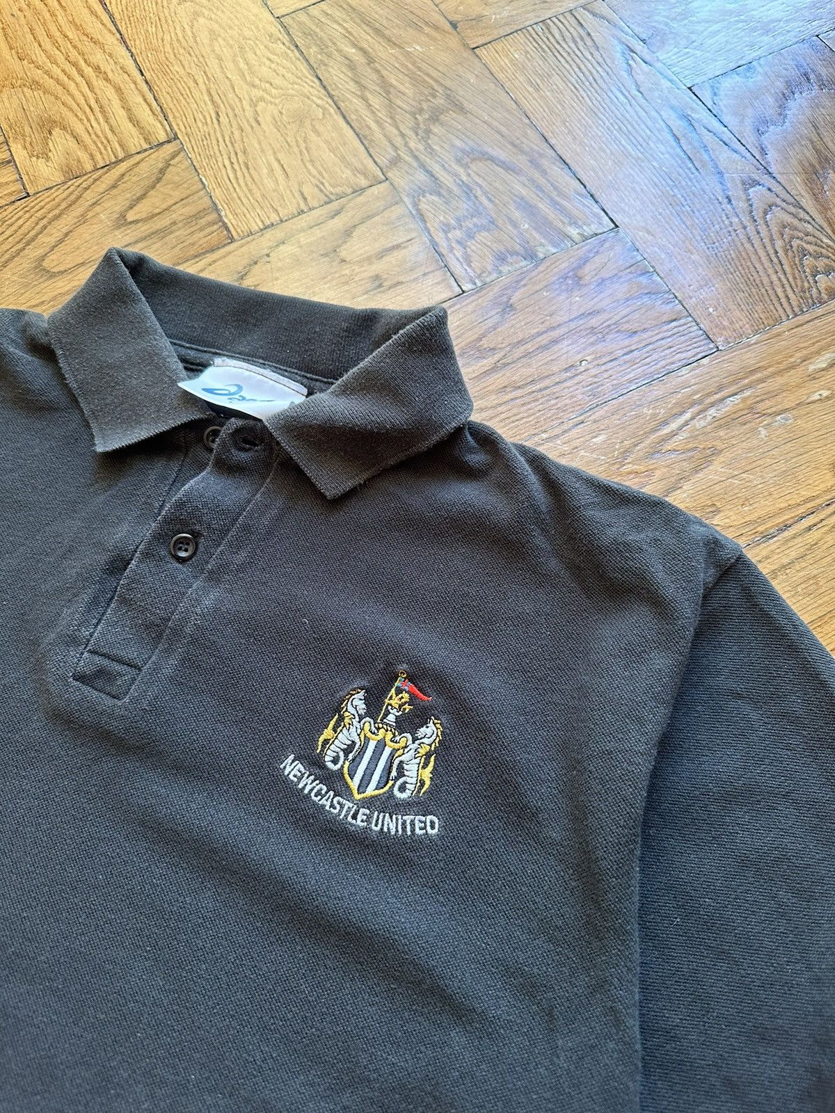 Asics × Vintage Newcastle United Asics Vintage Soccer Cotton Jersey Size US L / EU 52-54 / 3 - 3 Thumbnail