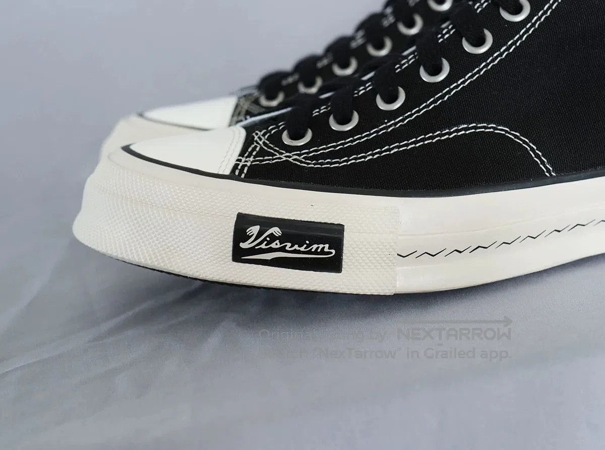 Visvim visvim skagway hi canvas sneakers black and white. Size US 10.5 / EU 43-44 - 2 Thumbnail