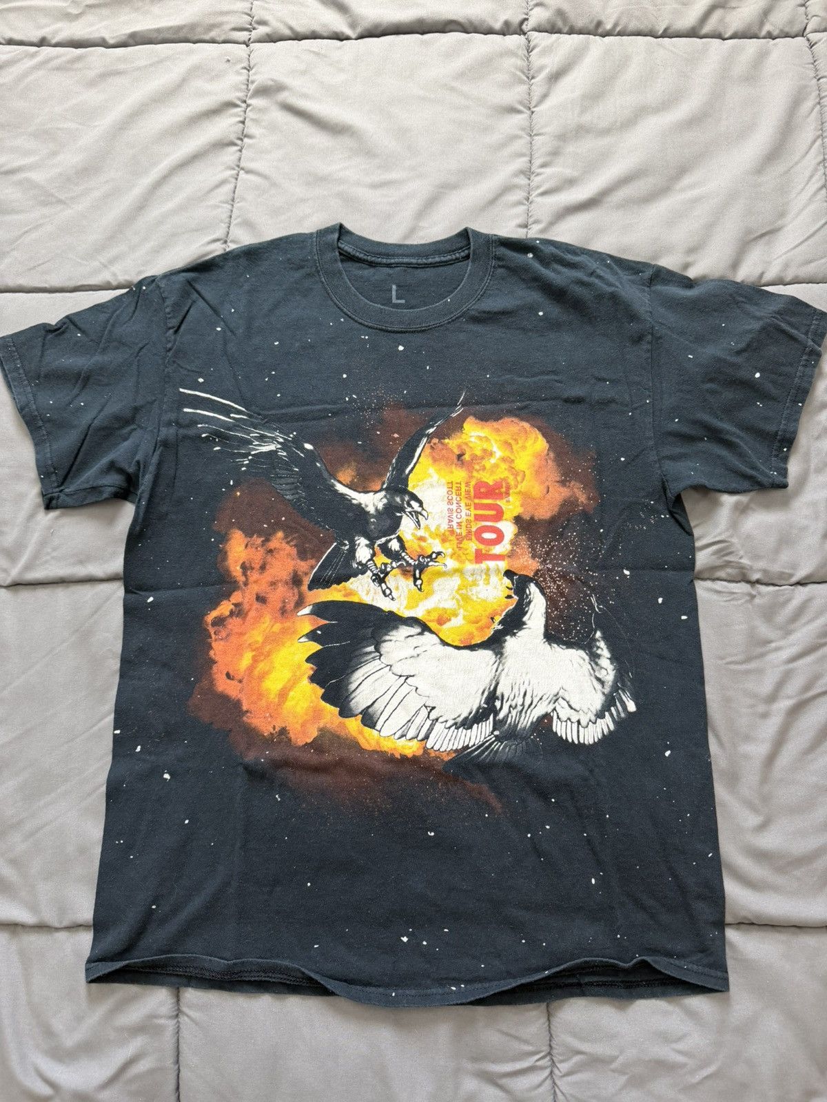 Travis Scott Travis Scott 2017 World Tour T-shirt Size US L / EU 52-54 / 3 - 1 Thumbnail