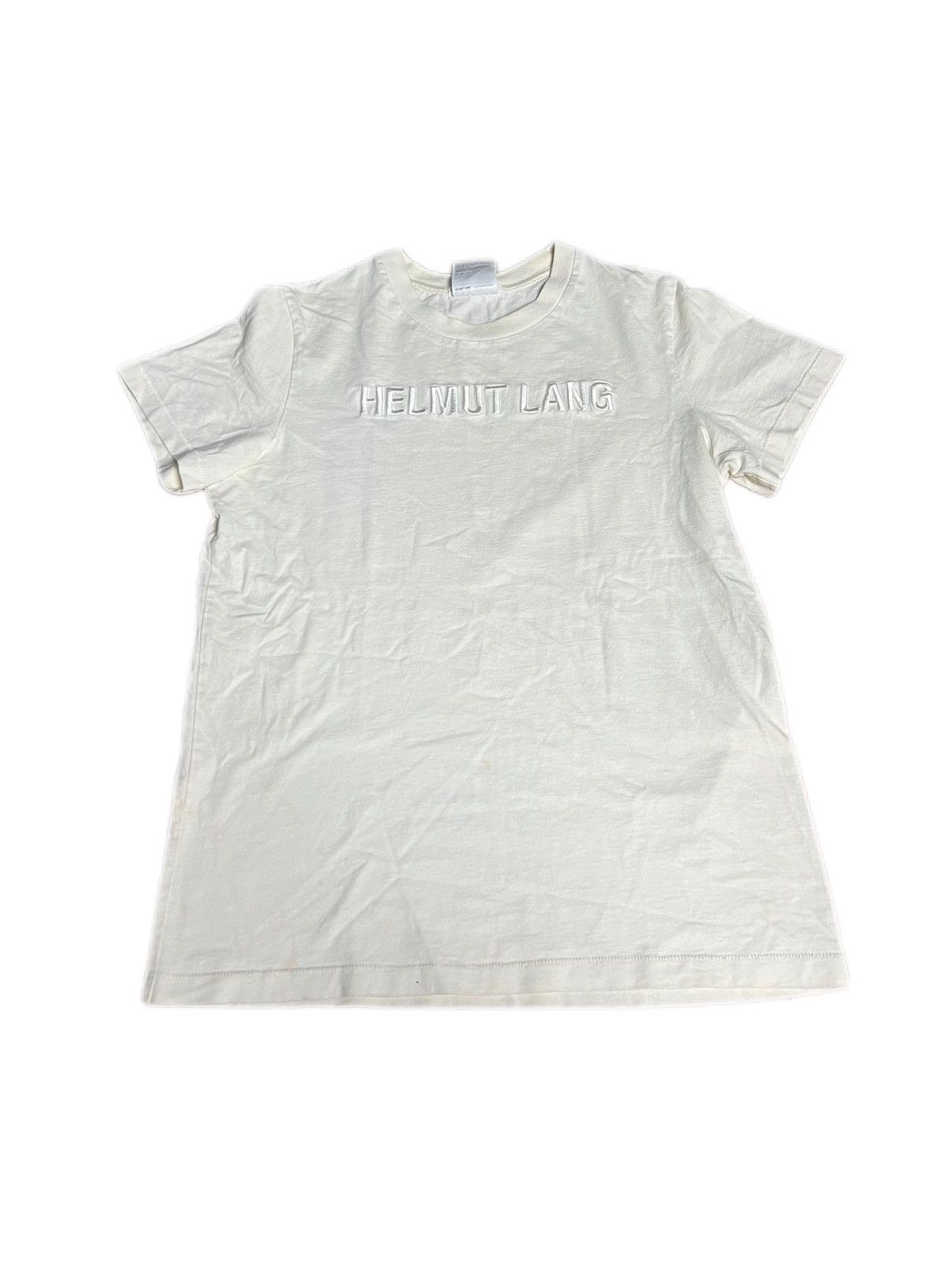 Helmut Lang Helmut Lang Logo Shirt Size US S / EU 44-46 / 1 - 1 Thumbnail