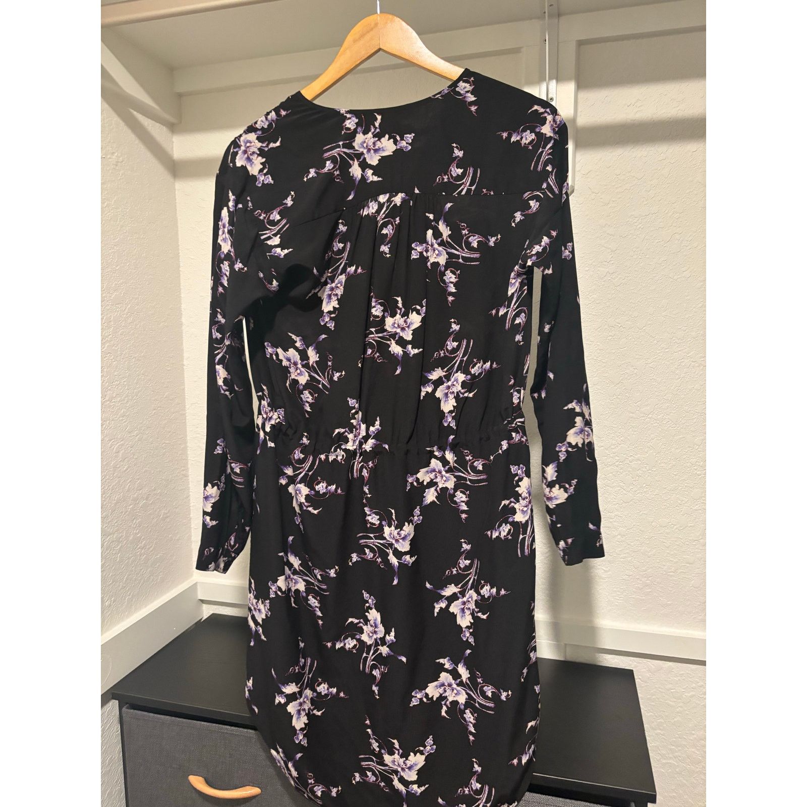 Rebecca Taylor NWOT Rebecca Taylor floral silk shirt dress size 0/small Size S / US 4 / IT 40 - 8 Thumbnail