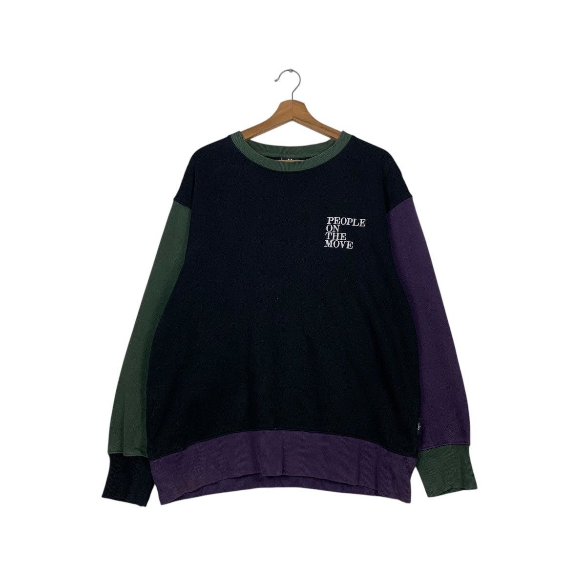 Kappa KAPPA Big Logo Colorblock Sweatshirt #2401-C108 Size US L / EU 52-54 / 3 - 1 Thumbnail