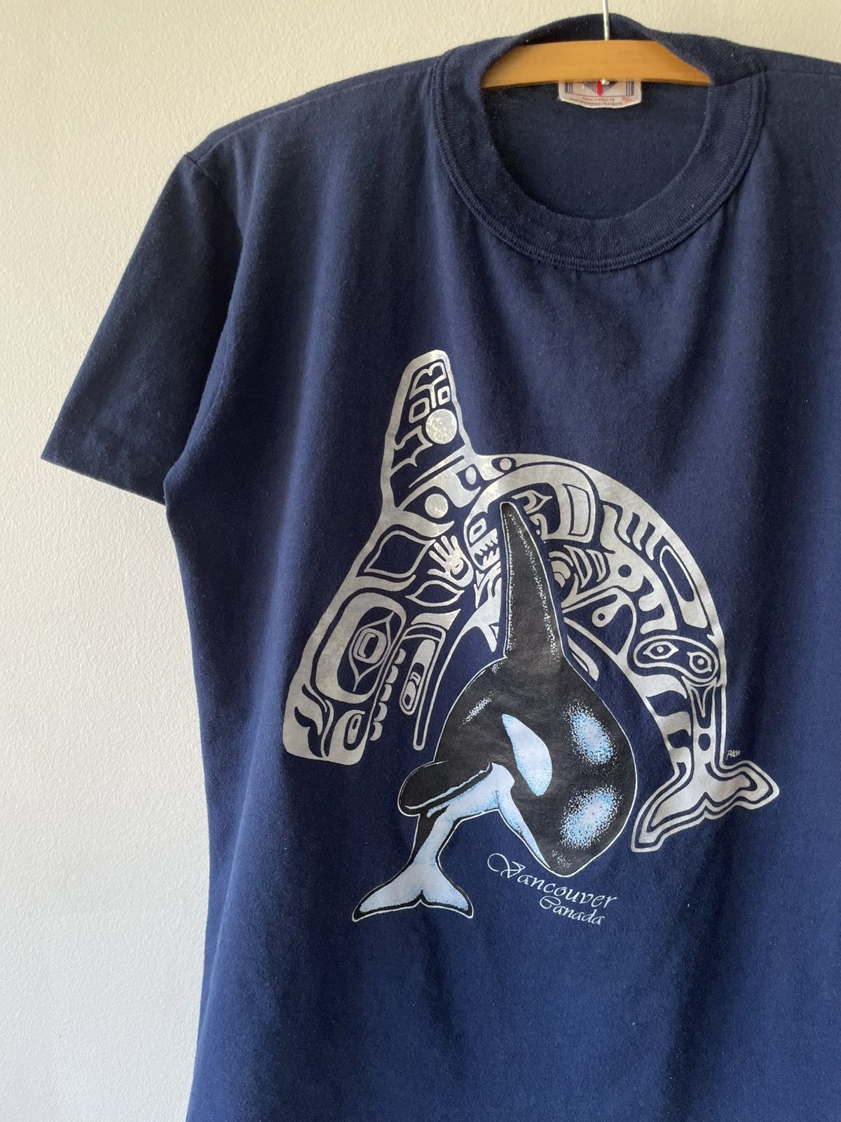 Other Vintage 80s Orca Whale Vancouver Canada tee Size US M / EU 48-50 / 2 - 2 Thumbnail