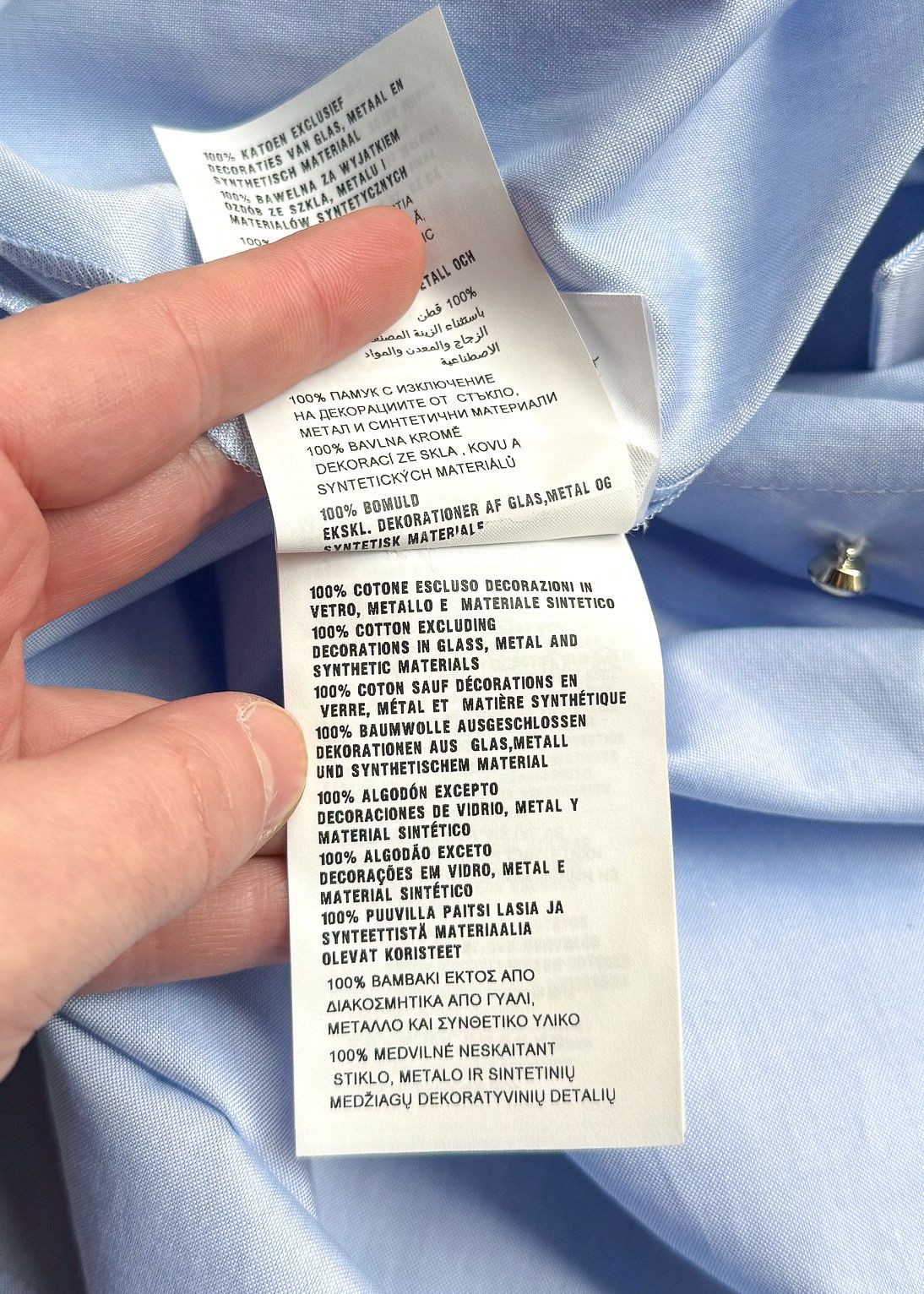 Miu Miu Miu Miu 2018 Blue Chambray Black Cat Embroidered Shirt Size XS / US 0-2 / IT 36-38 - 10 Thumbnail