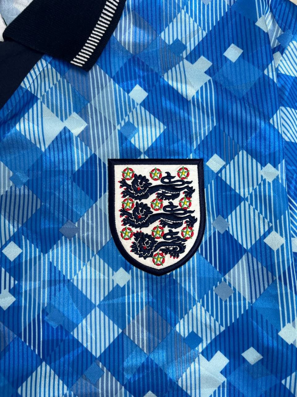Other Score Draw England 1990 1992 Retro Third Shirt Soccer Jersey Size US S / EU 44-46 / 1 - 4 Thumbnail