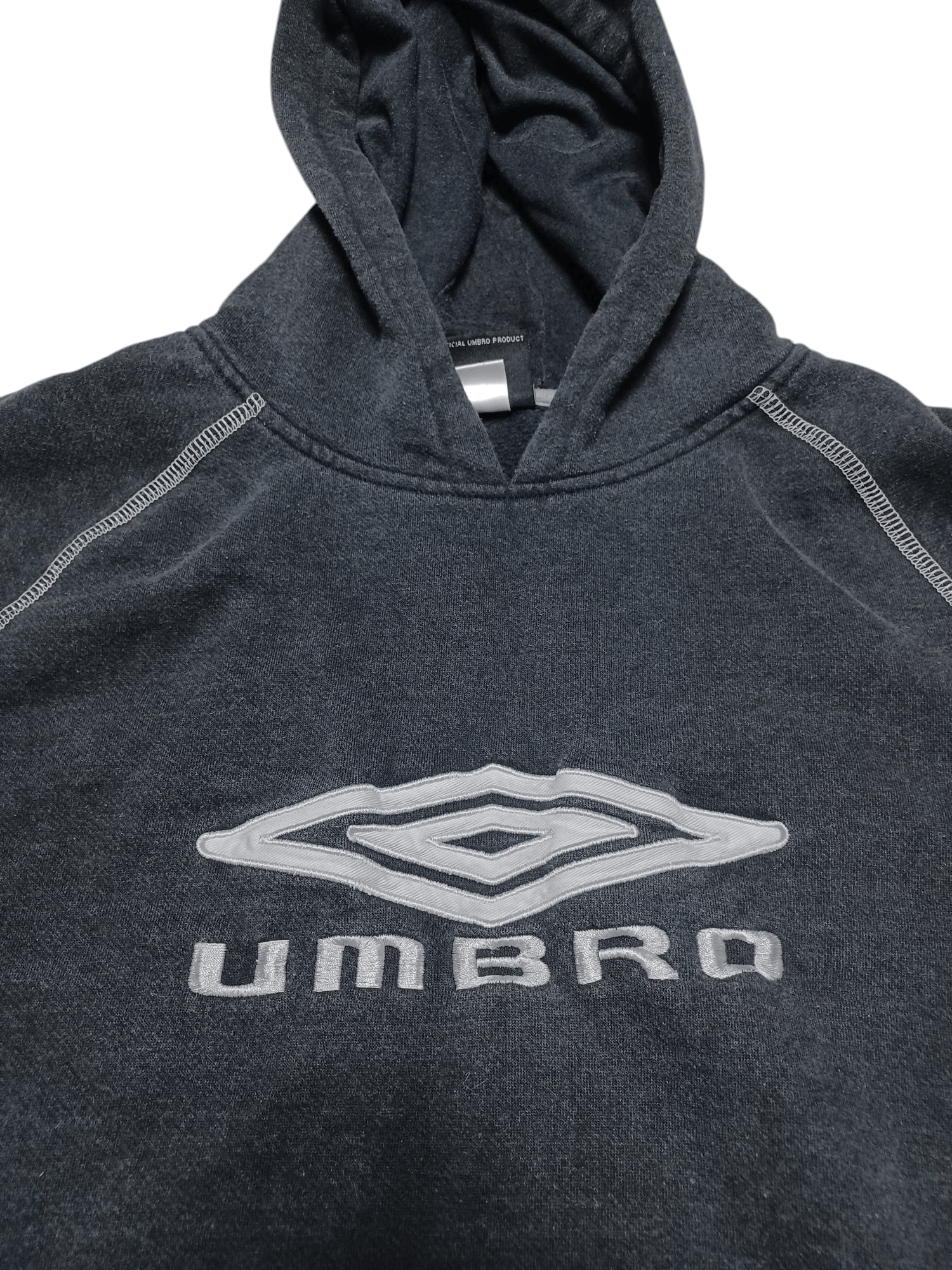 Umbro UMBRO VINTAGE 00S BIGLOGO EMBROIDERED HOODIE Size US L / EU 52-54 / 3 - 2 Thumbnail