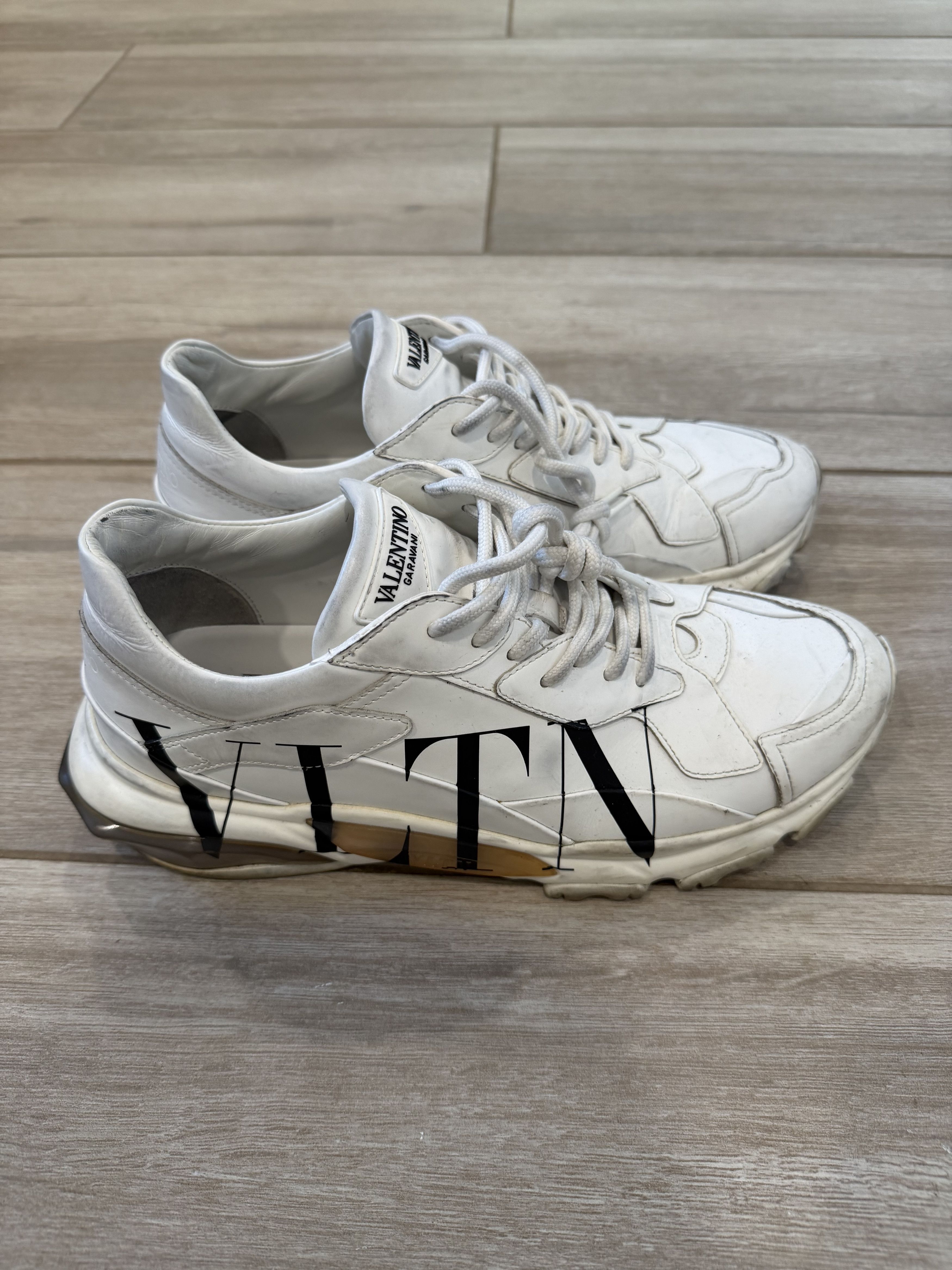 Valentino Valentino Garavani Men's VLTN Bounce White Size US 9 / EU 42 - 8 Thumbnail
